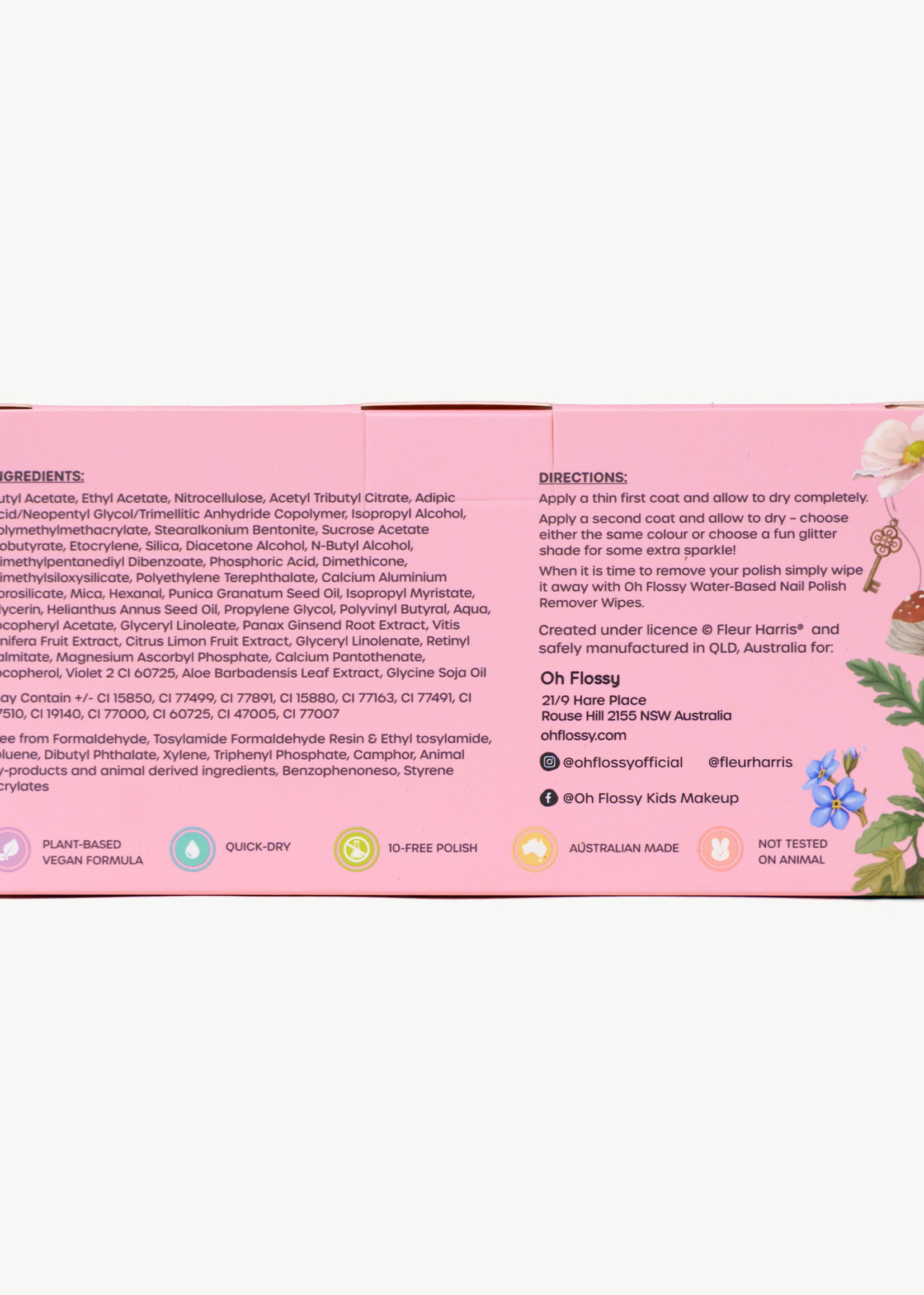 Oh Flossy Oh Flossy X Fleur Harris - Garden of Dreams Collection Nail Polish Set