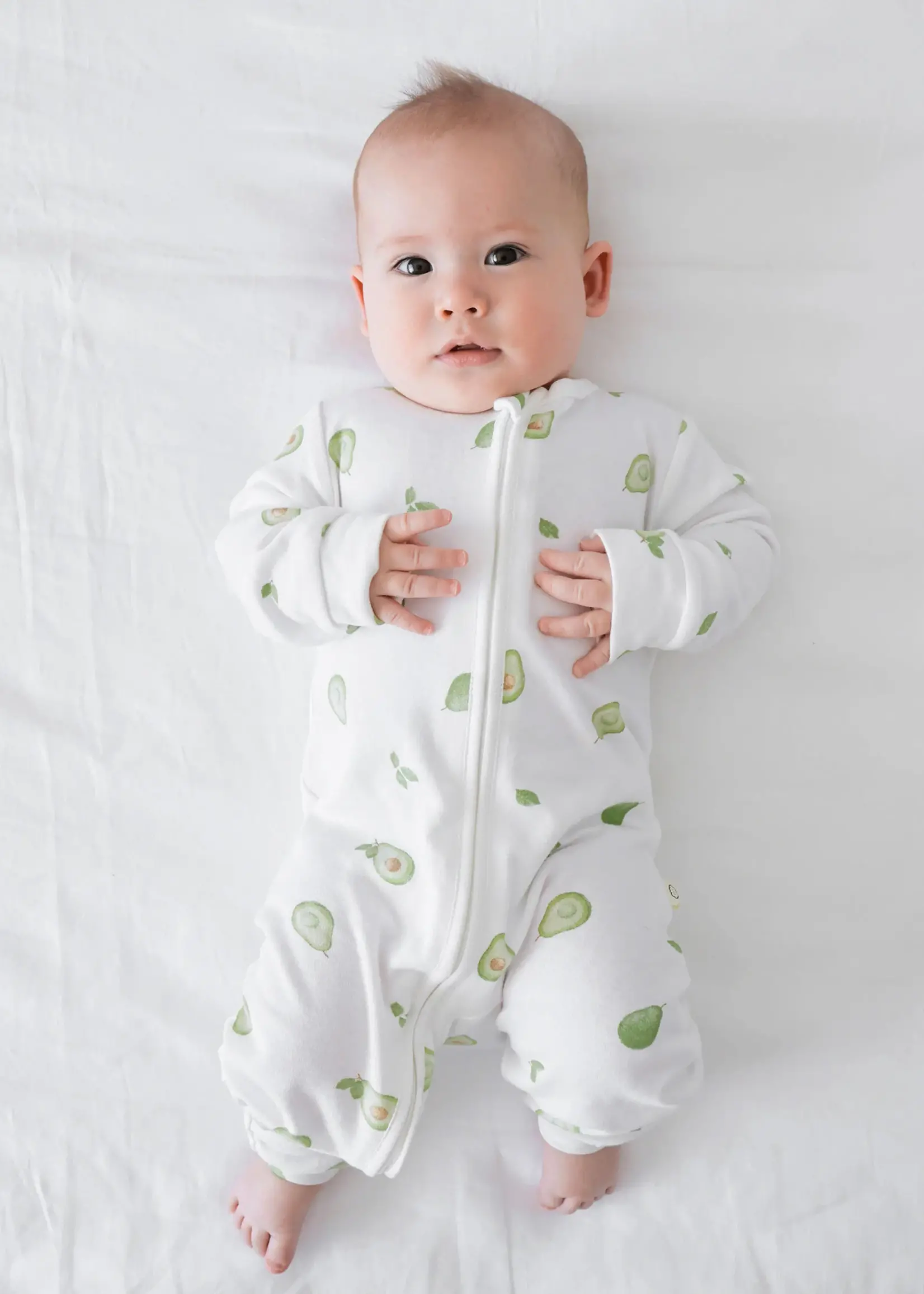 Lummi In Colour Growsuit - Avocados