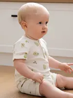 Lummi In Colour Romper - Avocados