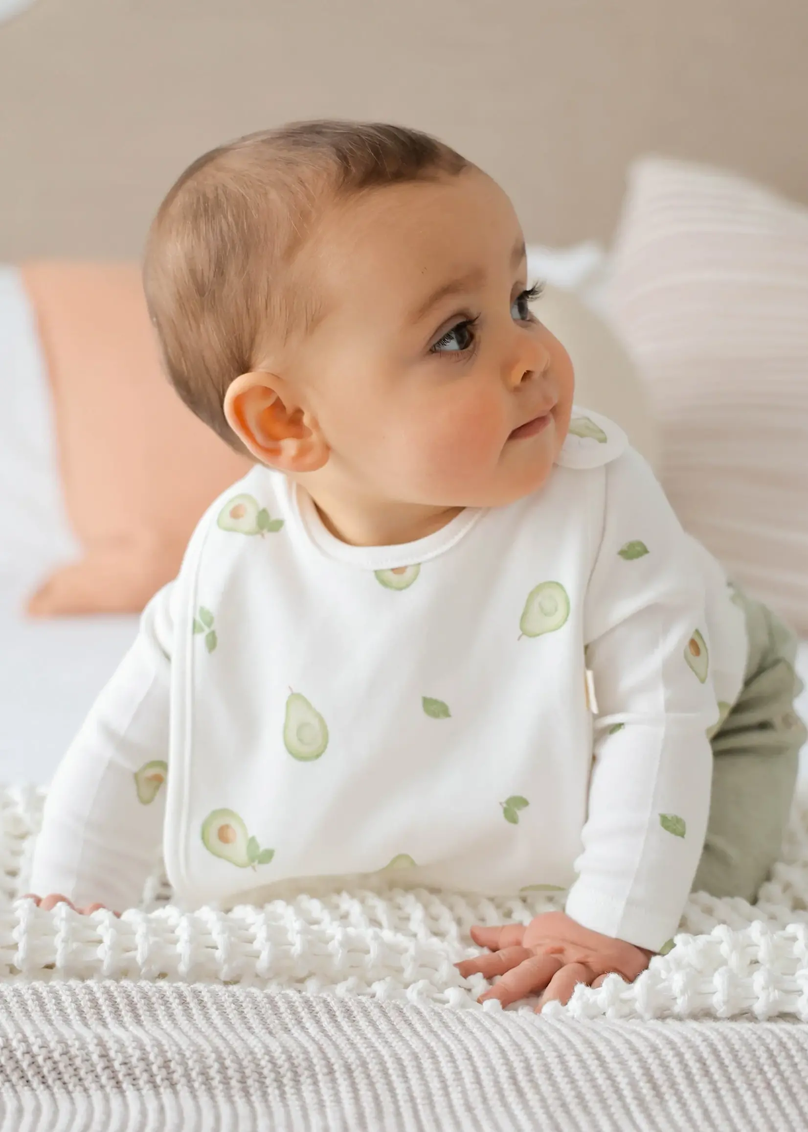 Lummi In Colour Bib - Avacados