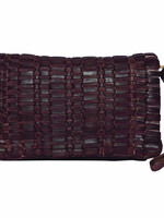 The Design Edge Brown Woven Washed Leather (W013)