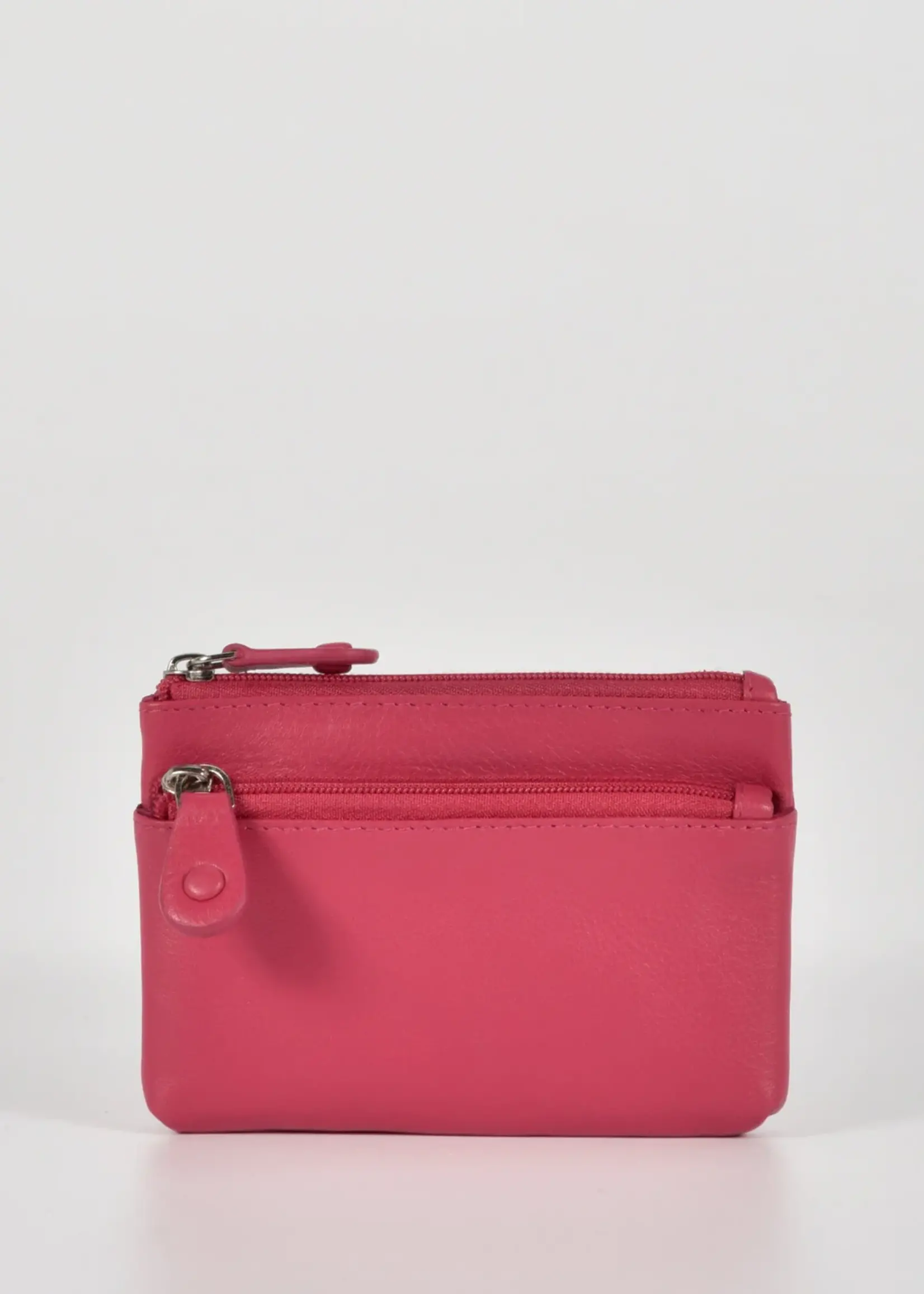 Gabee Jas Lea Coin Pur/ID Window Bk Zip - Coral