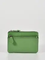 Gabee Jas Lea Coin Pur/ID Window Bk Zip - Green