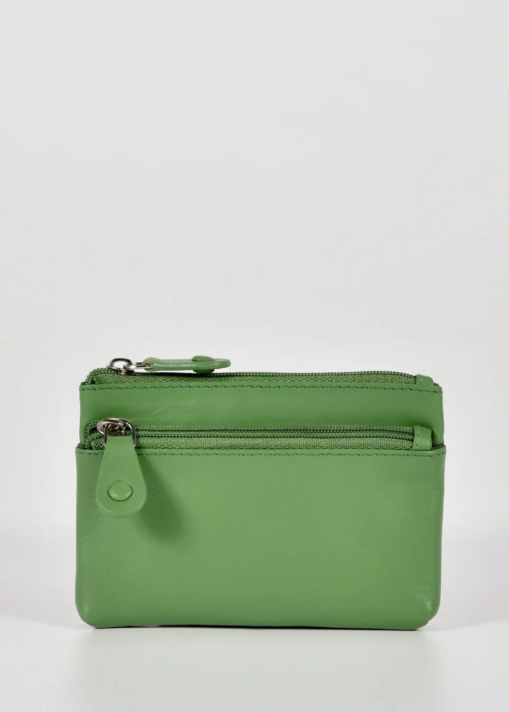 Gabee Jas Lea Coin Pur/ID Window Bk Zip - Green