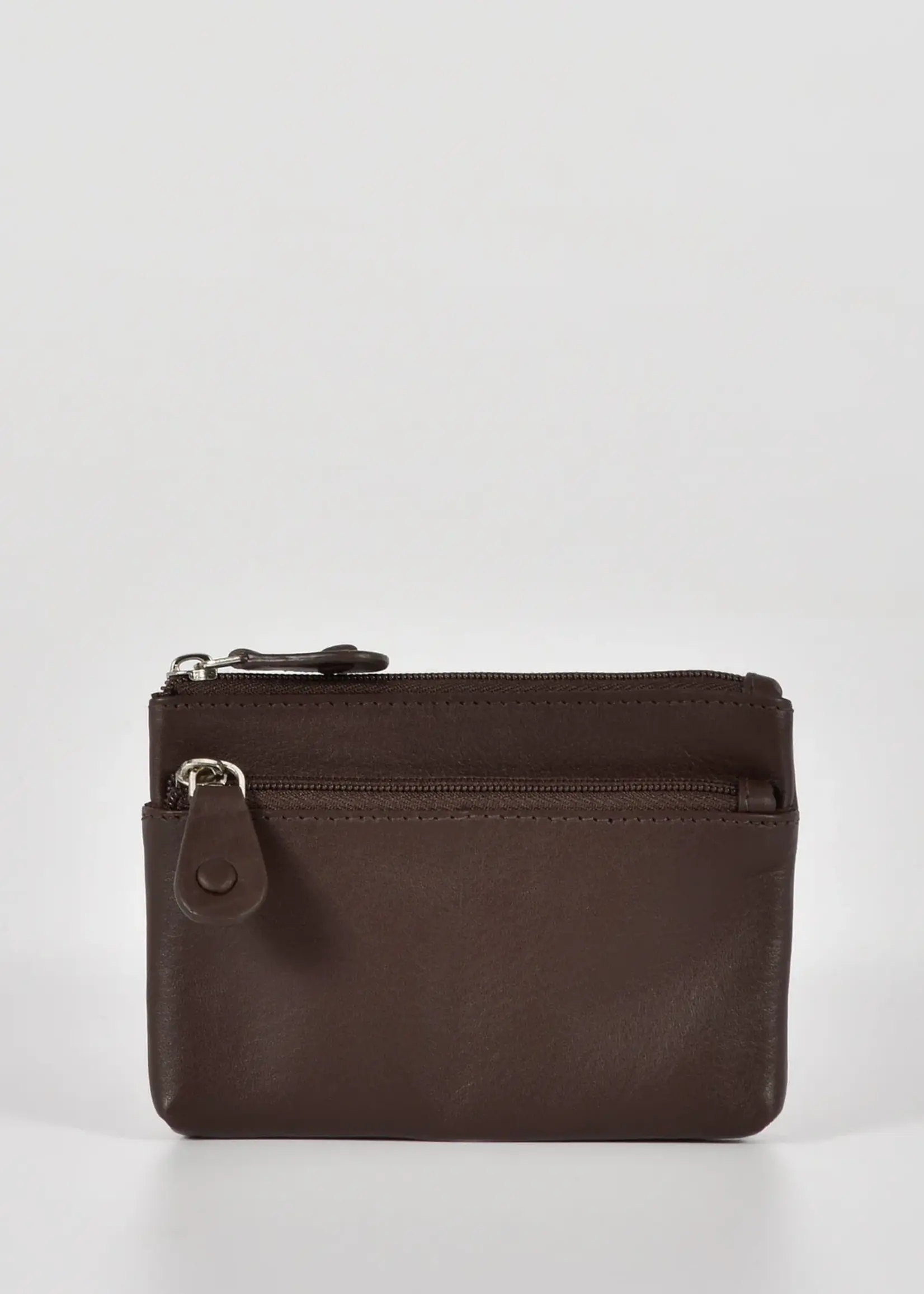 Gabee Jas Lea Coin Pur/ID Window Bk Zip - Chocolate