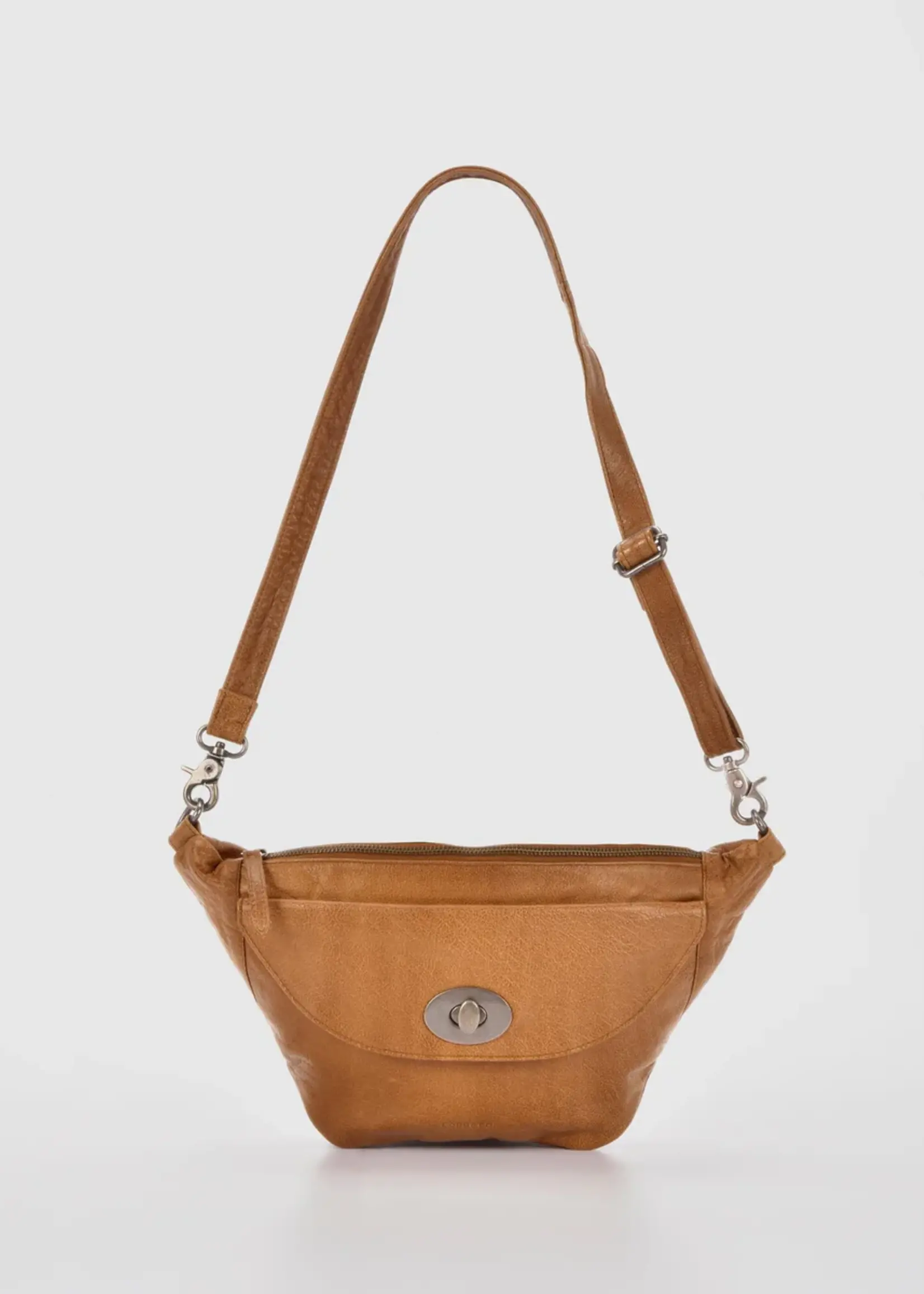 Gabee Dickson | Leather Waist Bag - Tan