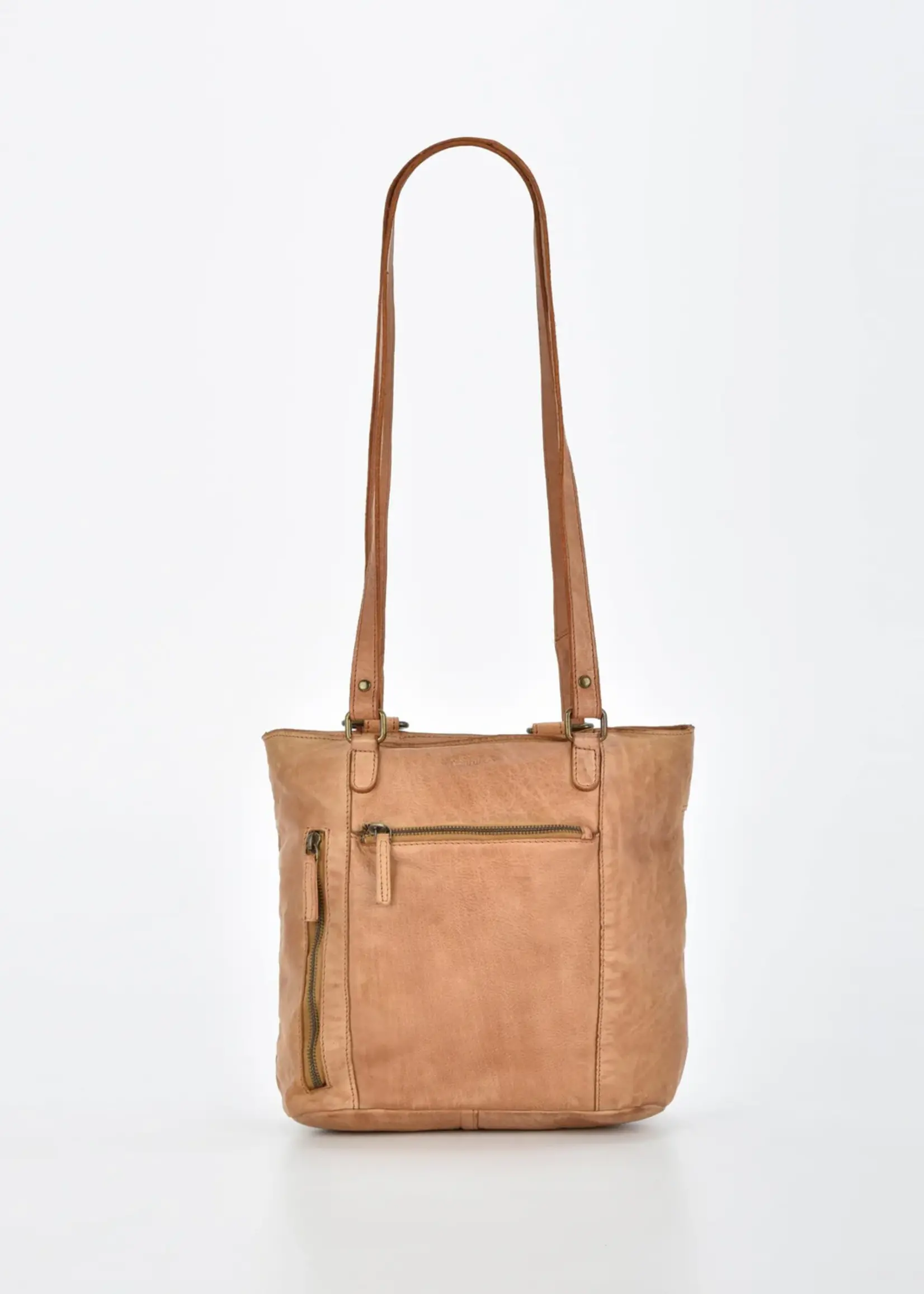 Gabee Keppel | Leather Cobb & Co Convertible Backpack Rugged Series - Natural
