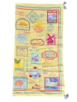 Zoda Pure Cotton Scarf - Yellow
