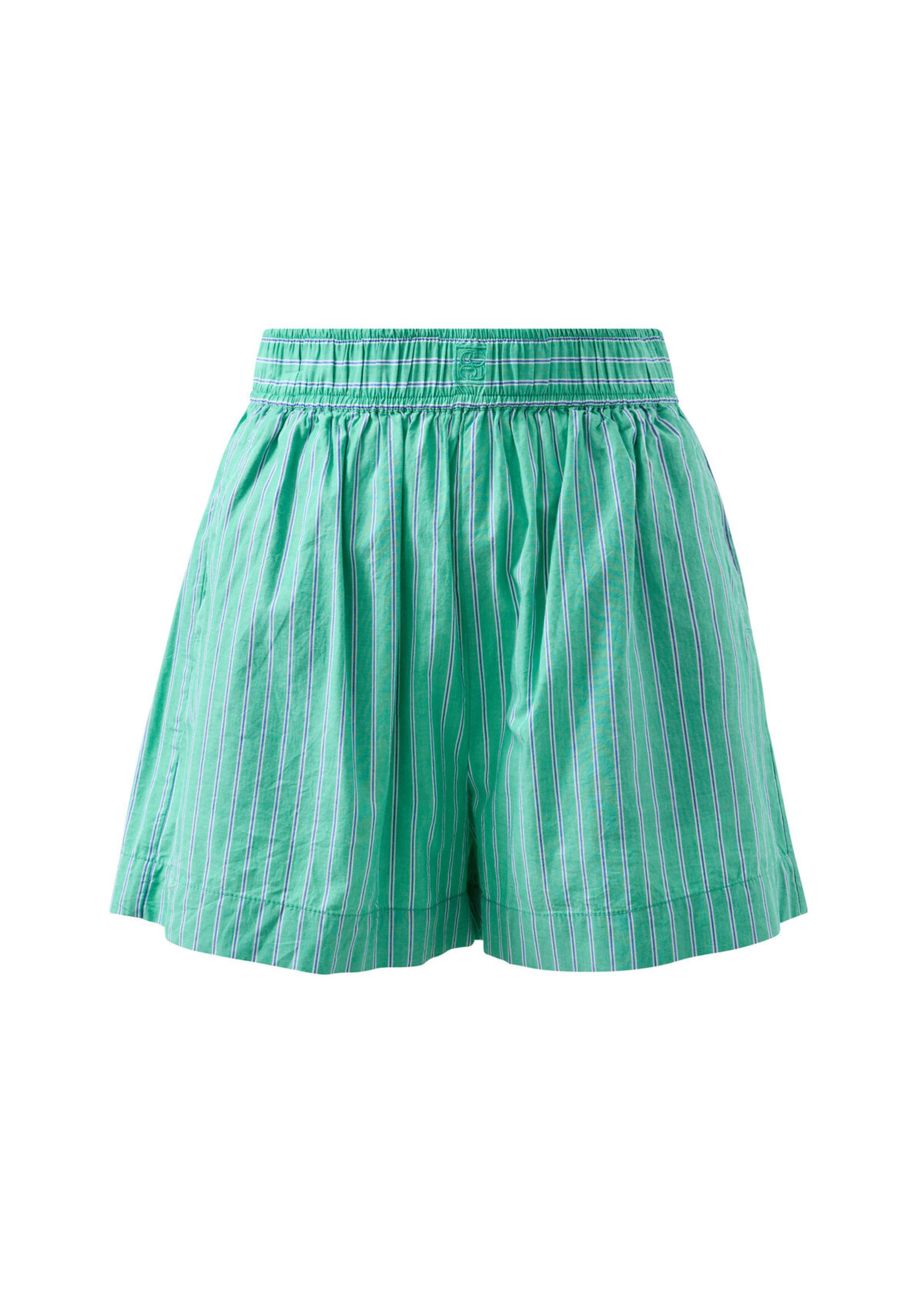 Ceres Life Mila Short - Zesty Green Triple Stripe