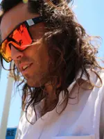 Sin Eyewear Loose Cannon Sunglasses - Matte Black & Red