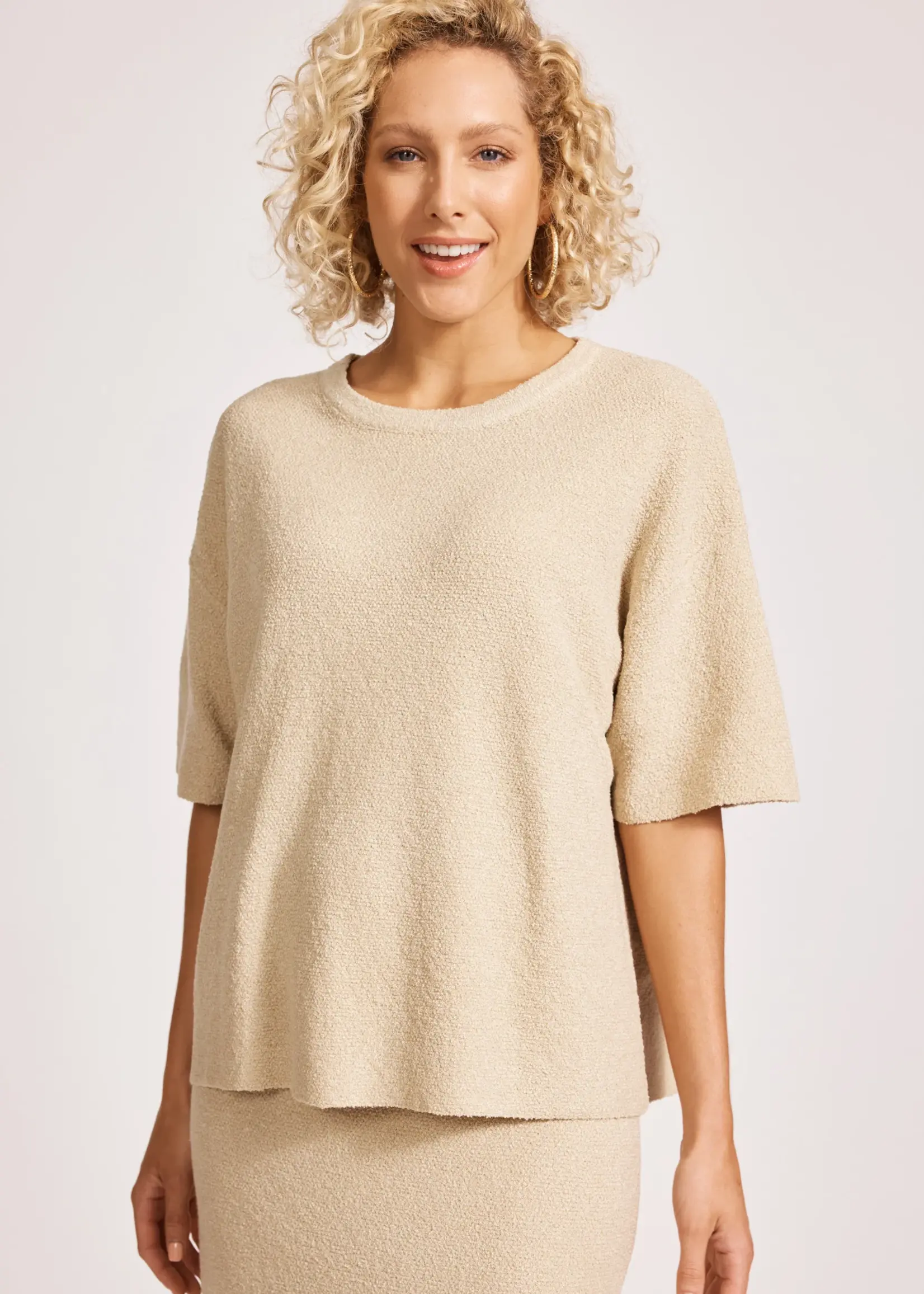 EB & Ive Alcazar Knit Top - Clay