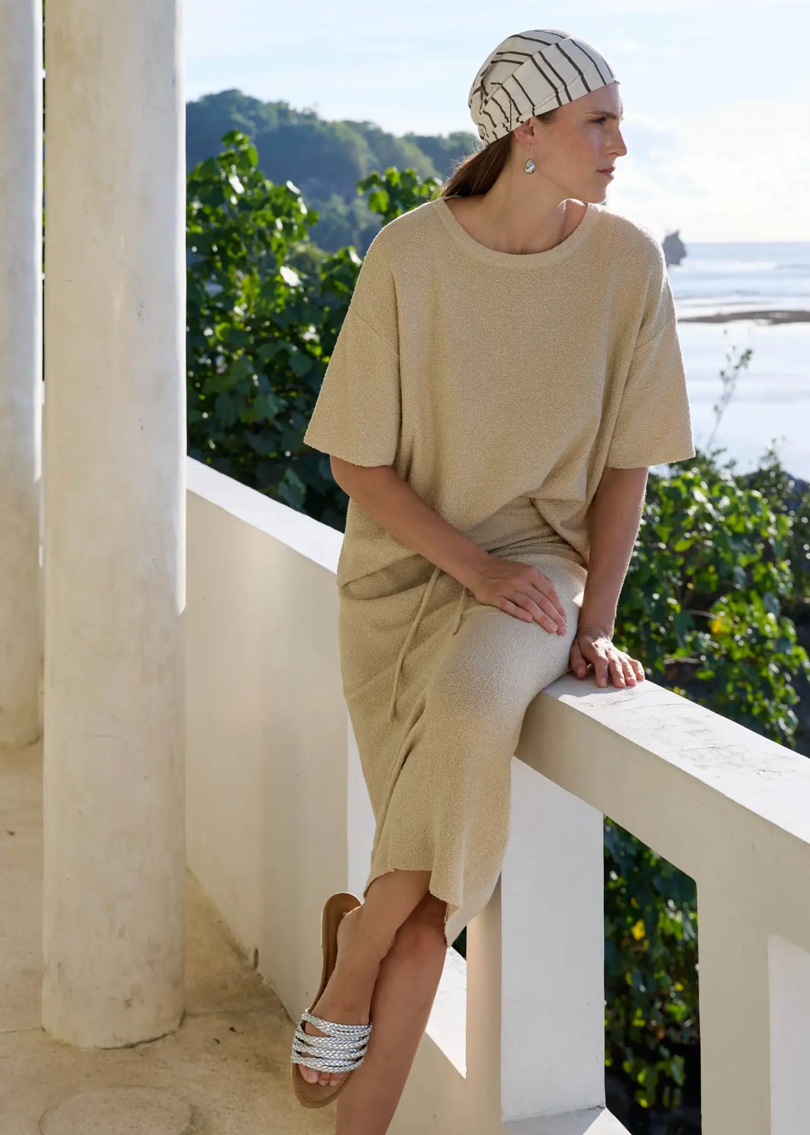 EB & Ive Alcazar Knit Top - Clay