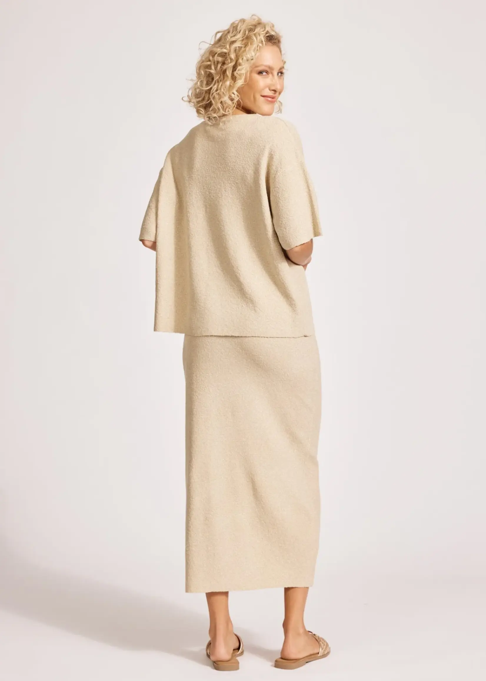 EB & Ive Alcazar Knit Top - Clay