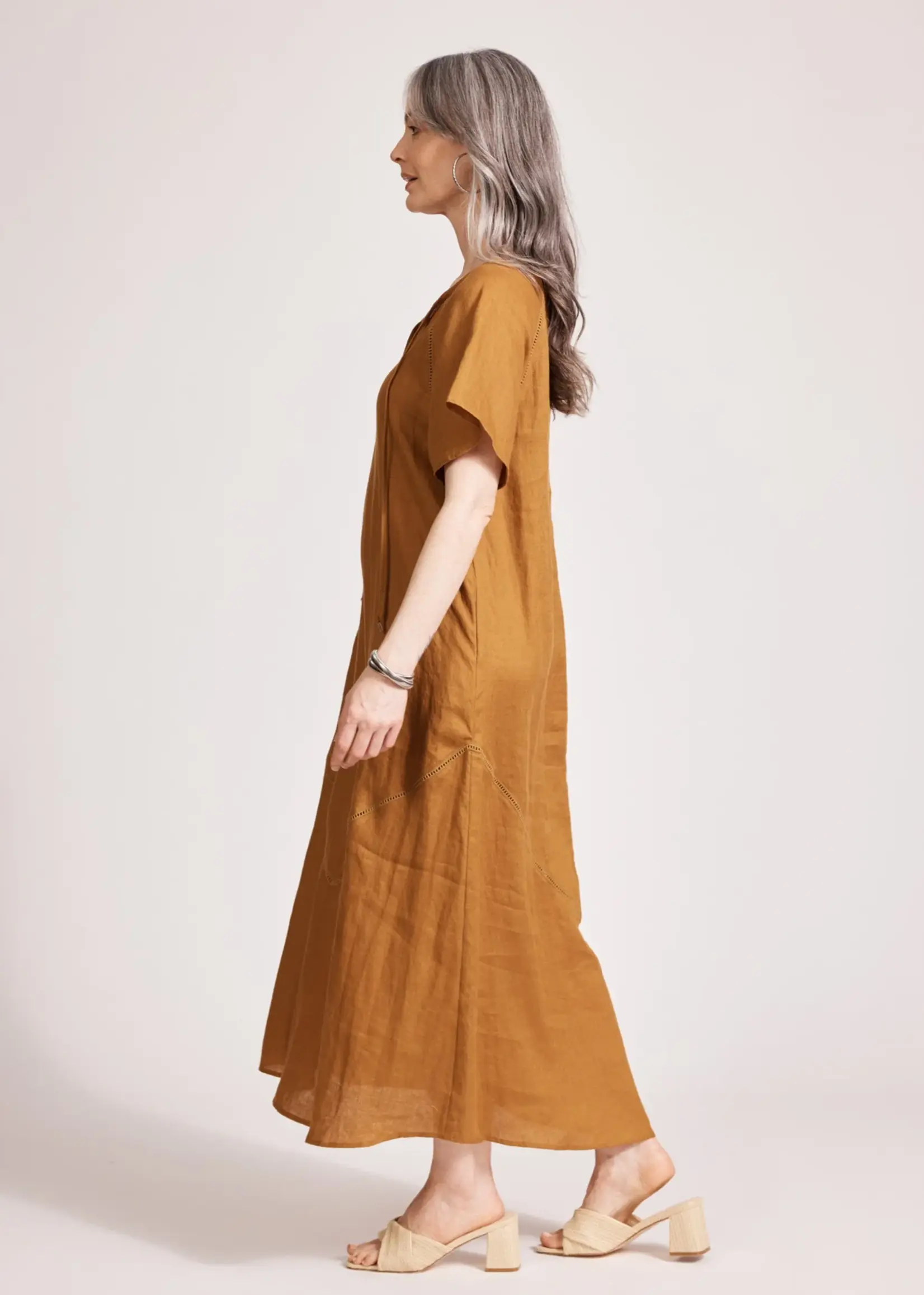 EB & Ive Miramar Maxi Dress - Caramel