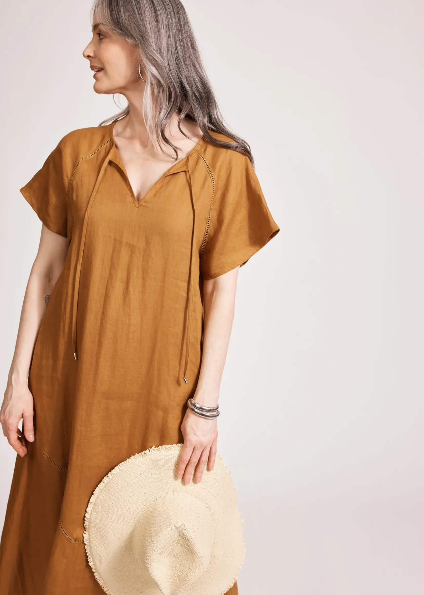 EB & Ive Miramar Maxi Dress - Caramel