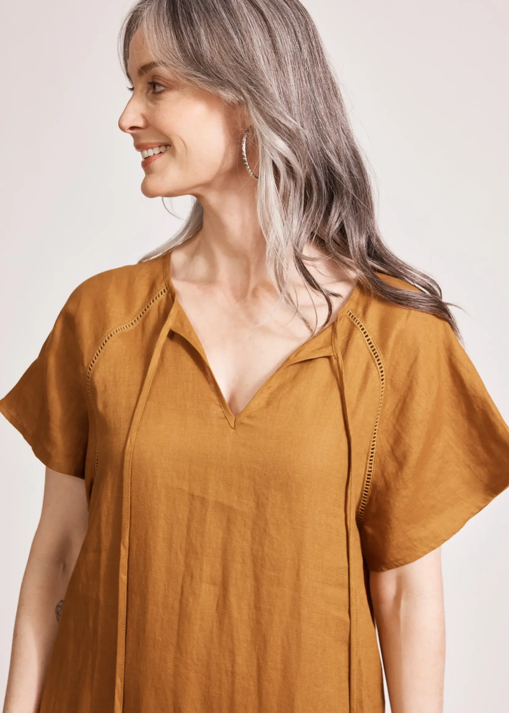 EB & Ive Miramar Maxi Dress - Caramel