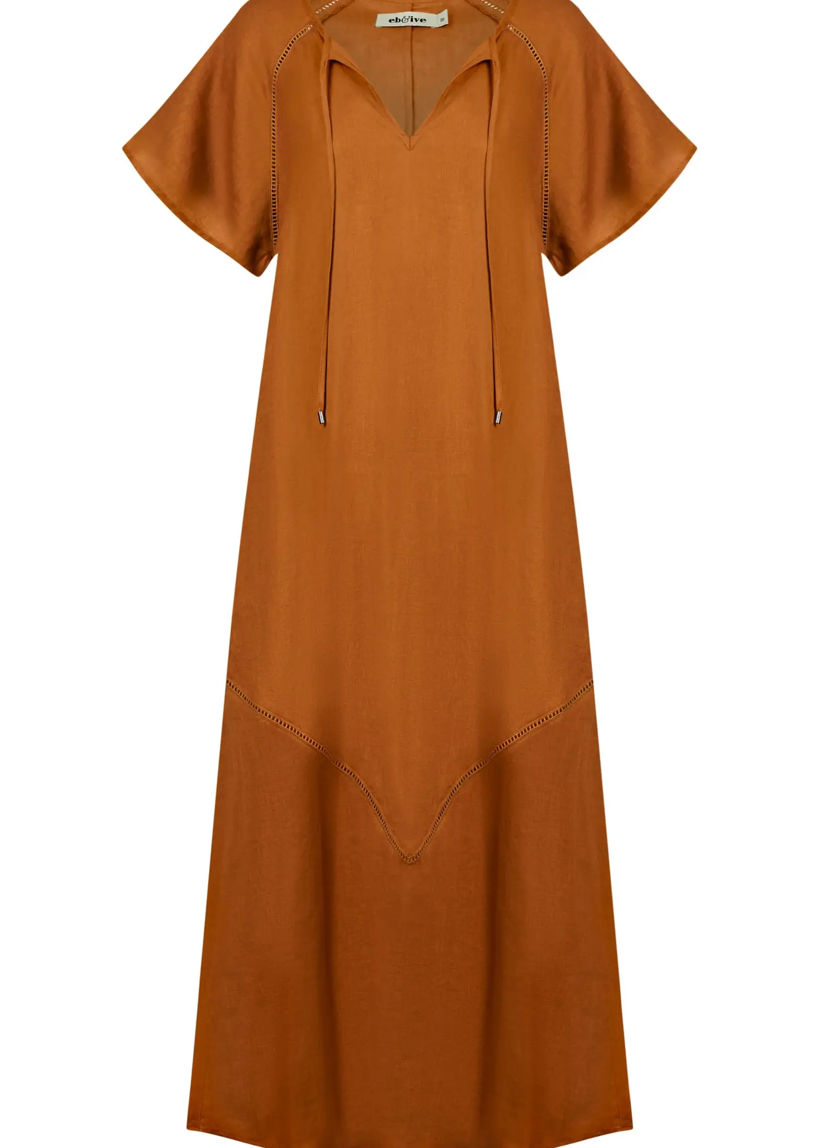 EB & Ive Miramar Maxi Dress - Caramel