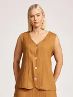EB & Ive Miramar Vest - Caramel