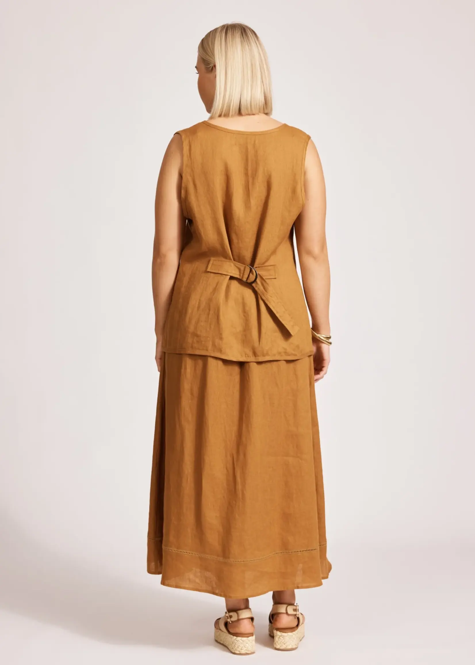 EB & Ive Miramar Vest - Caramel