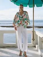 EB & Ive Orsula Crop Pant - White