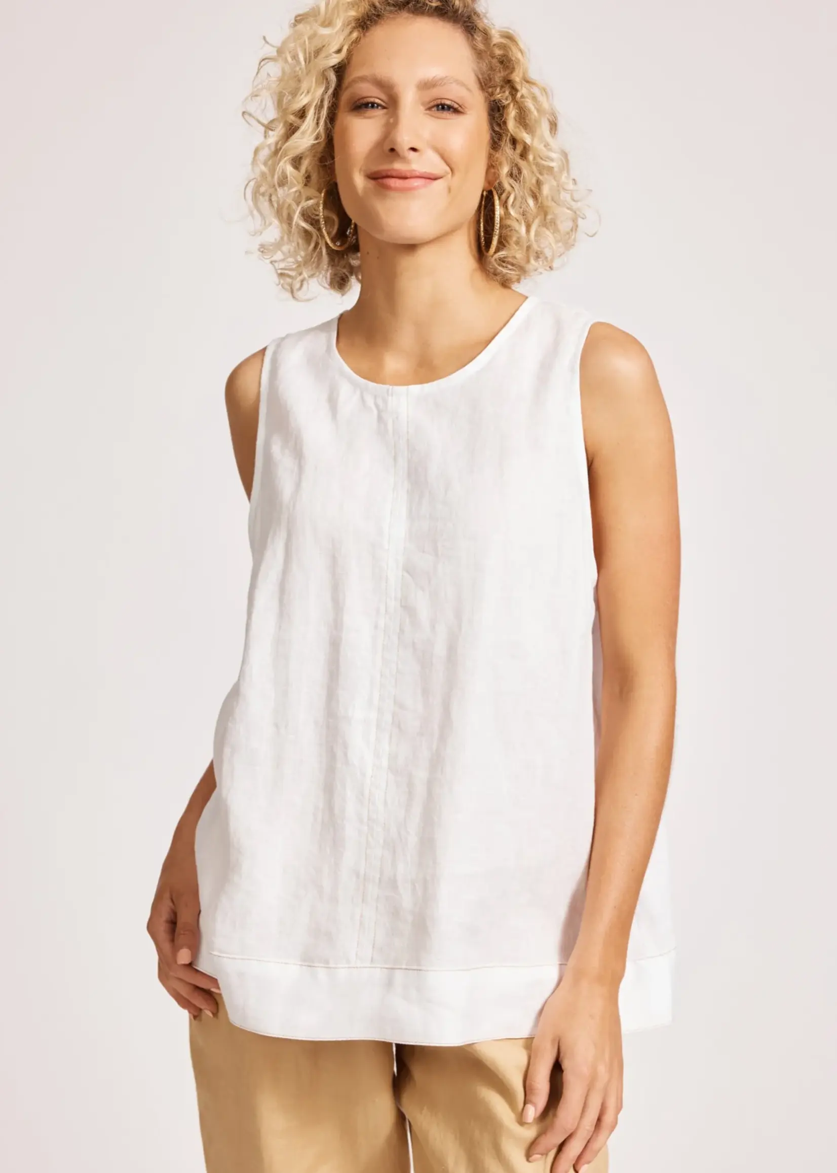 EB & Ive Miramar Tank Top - White