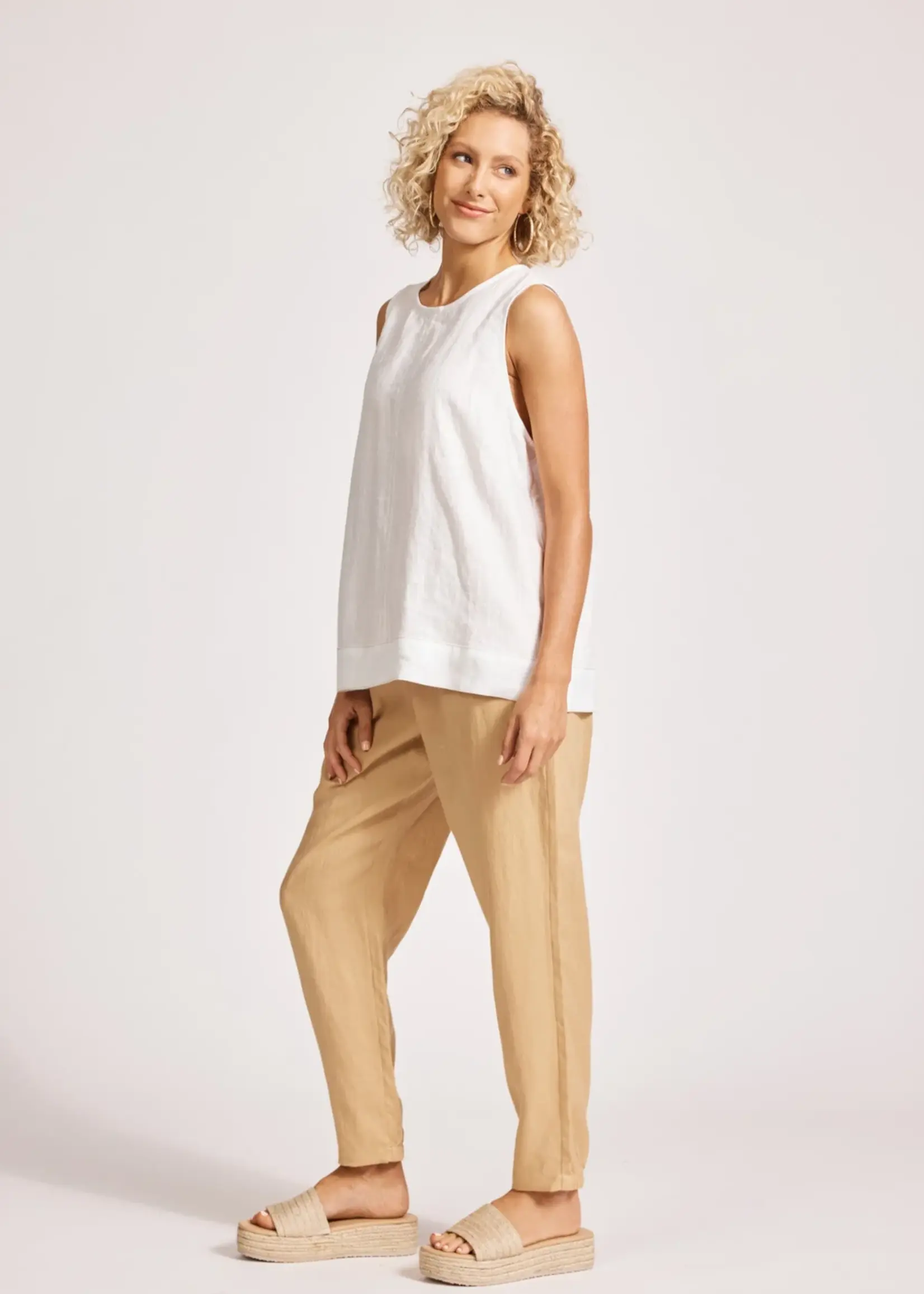 EB & Ive Miramar Tank Top - White