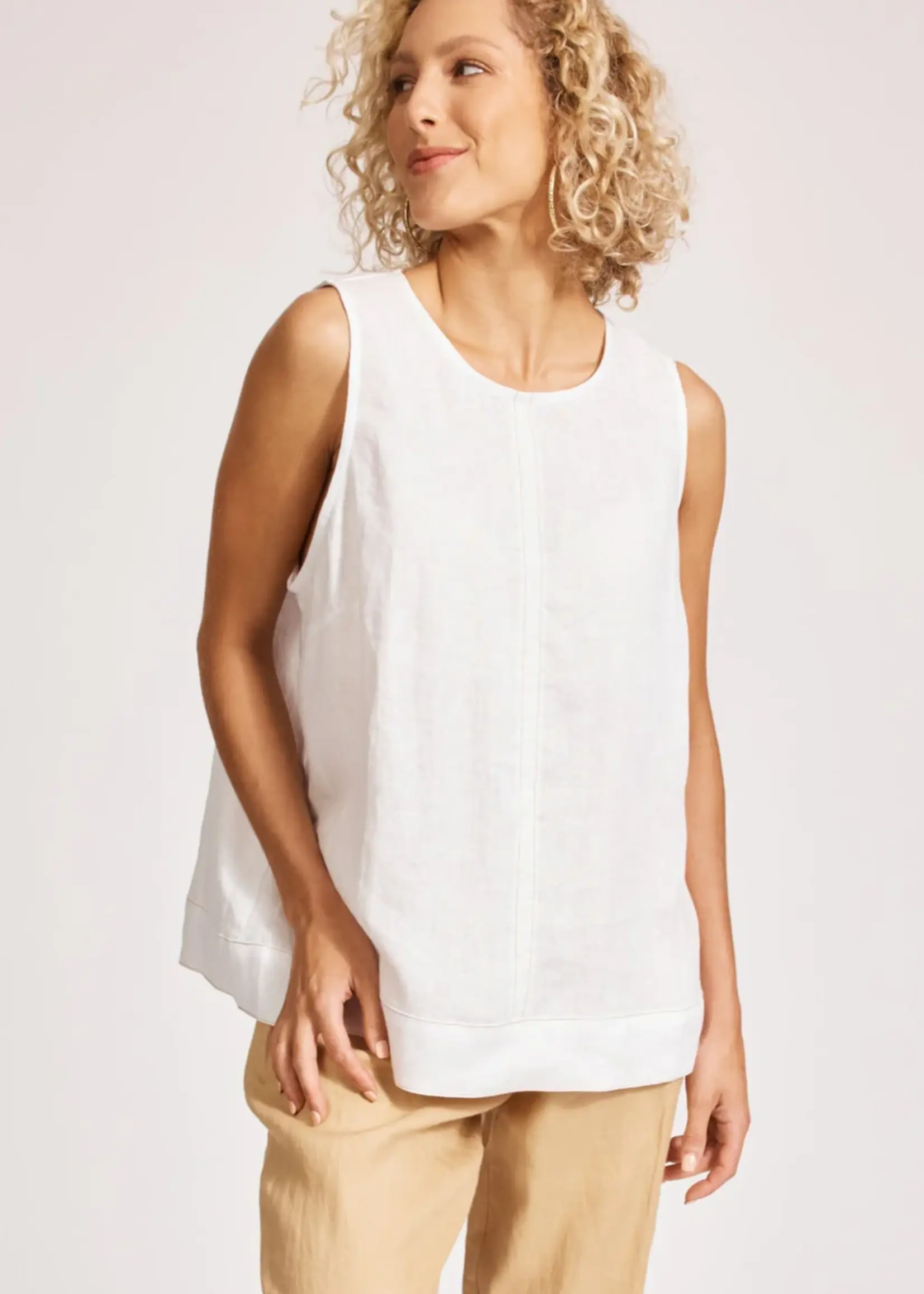 EB & Ive Miramar Tank Top - White