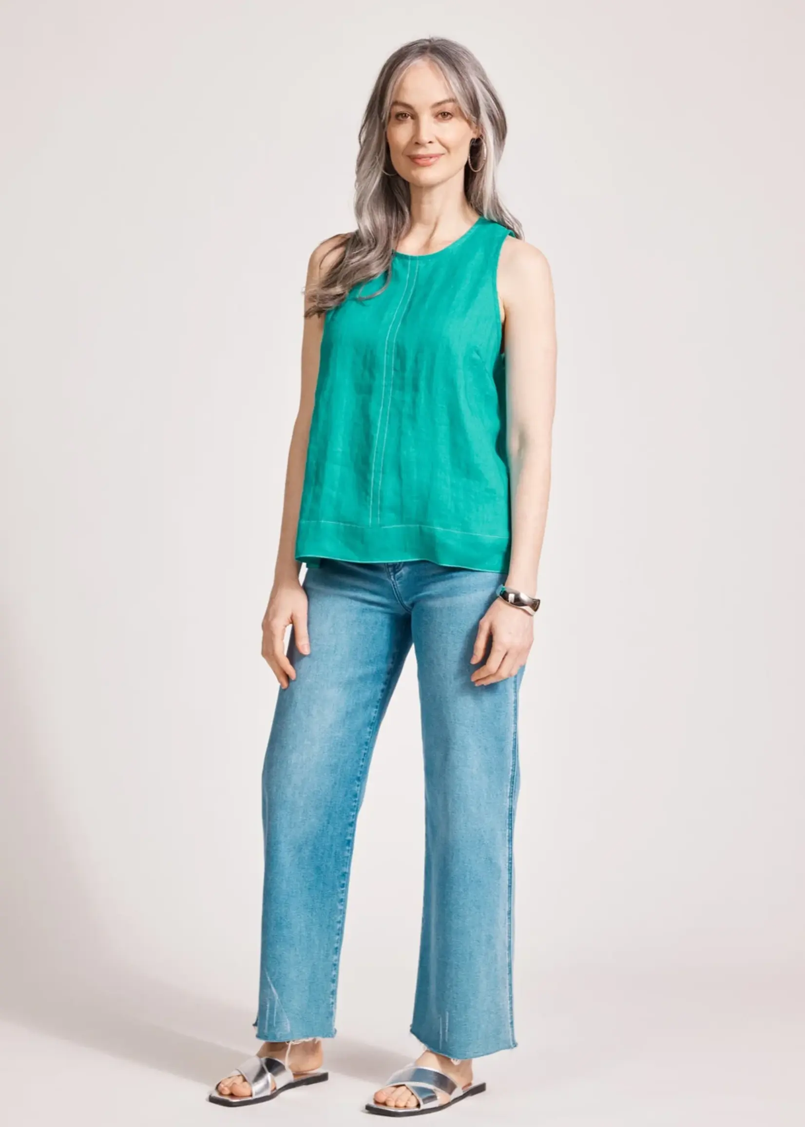 EB & Ive Miramar Tank Top - Lagoon