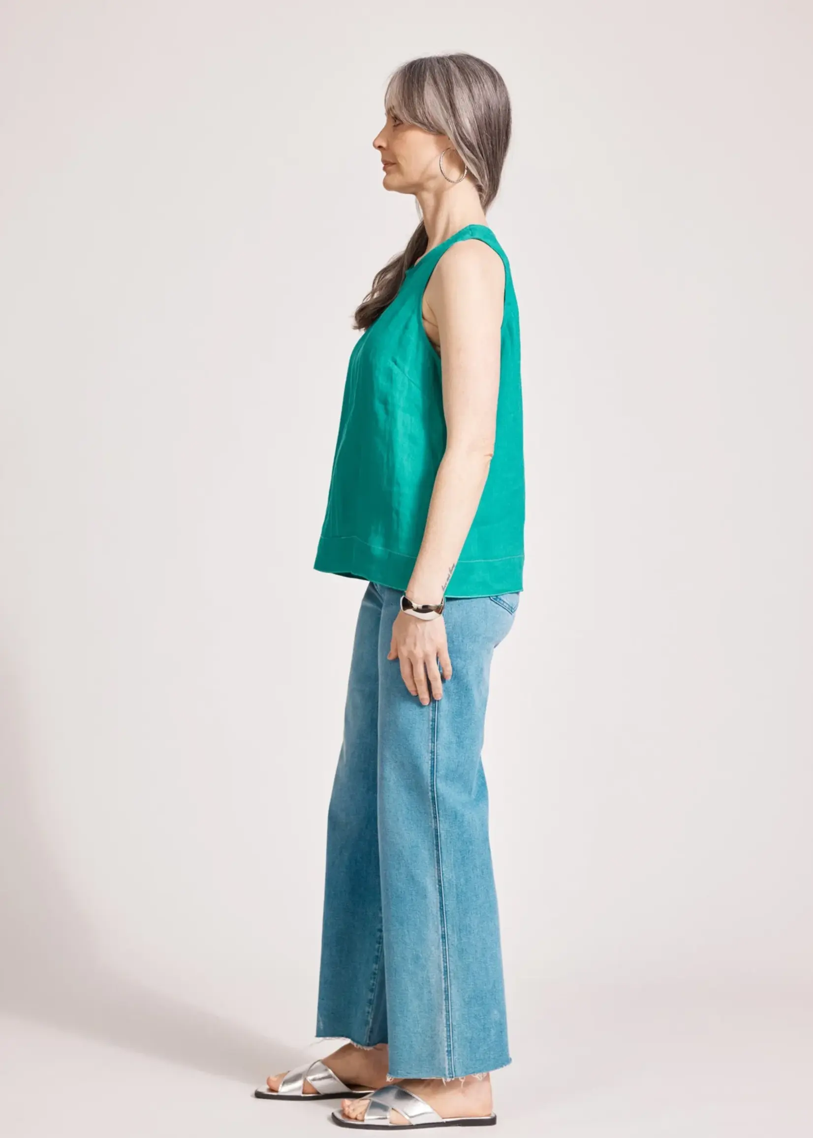 EB & Ive Miramar Tank Top - Lagoon