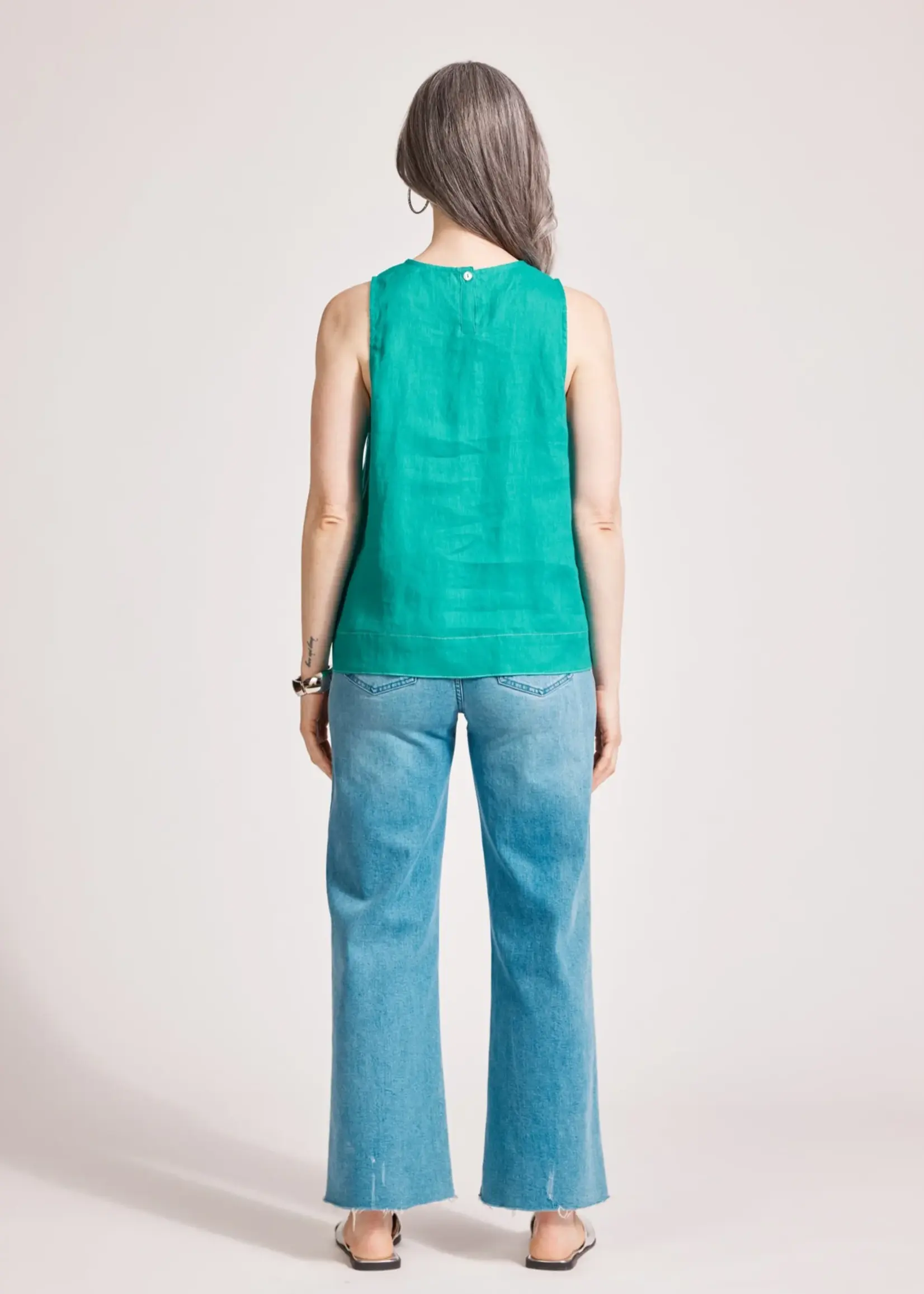 EB & Ive Miramar Tank Top - Lagoon