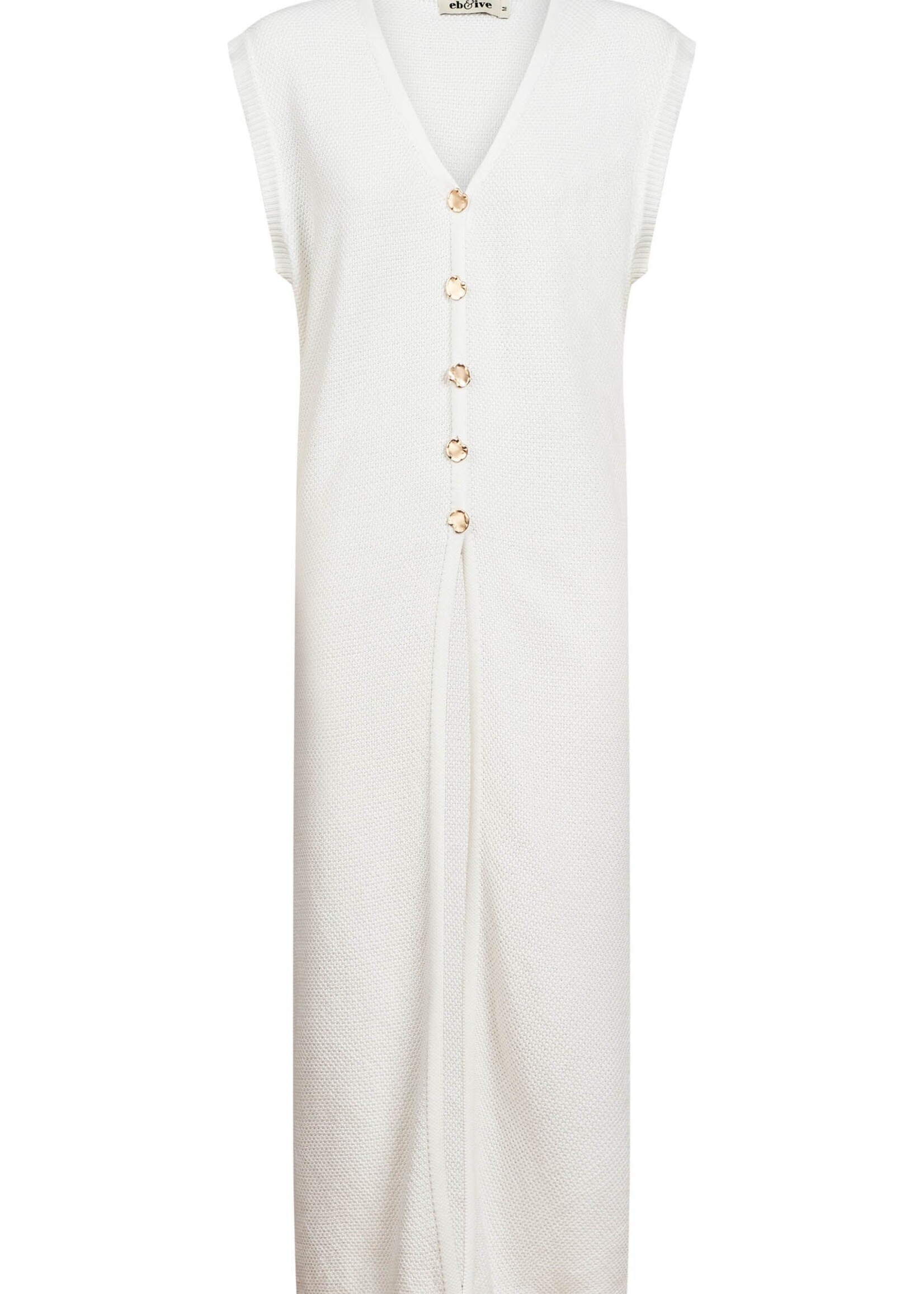 EB & Ive Artemis Knit Vest - White