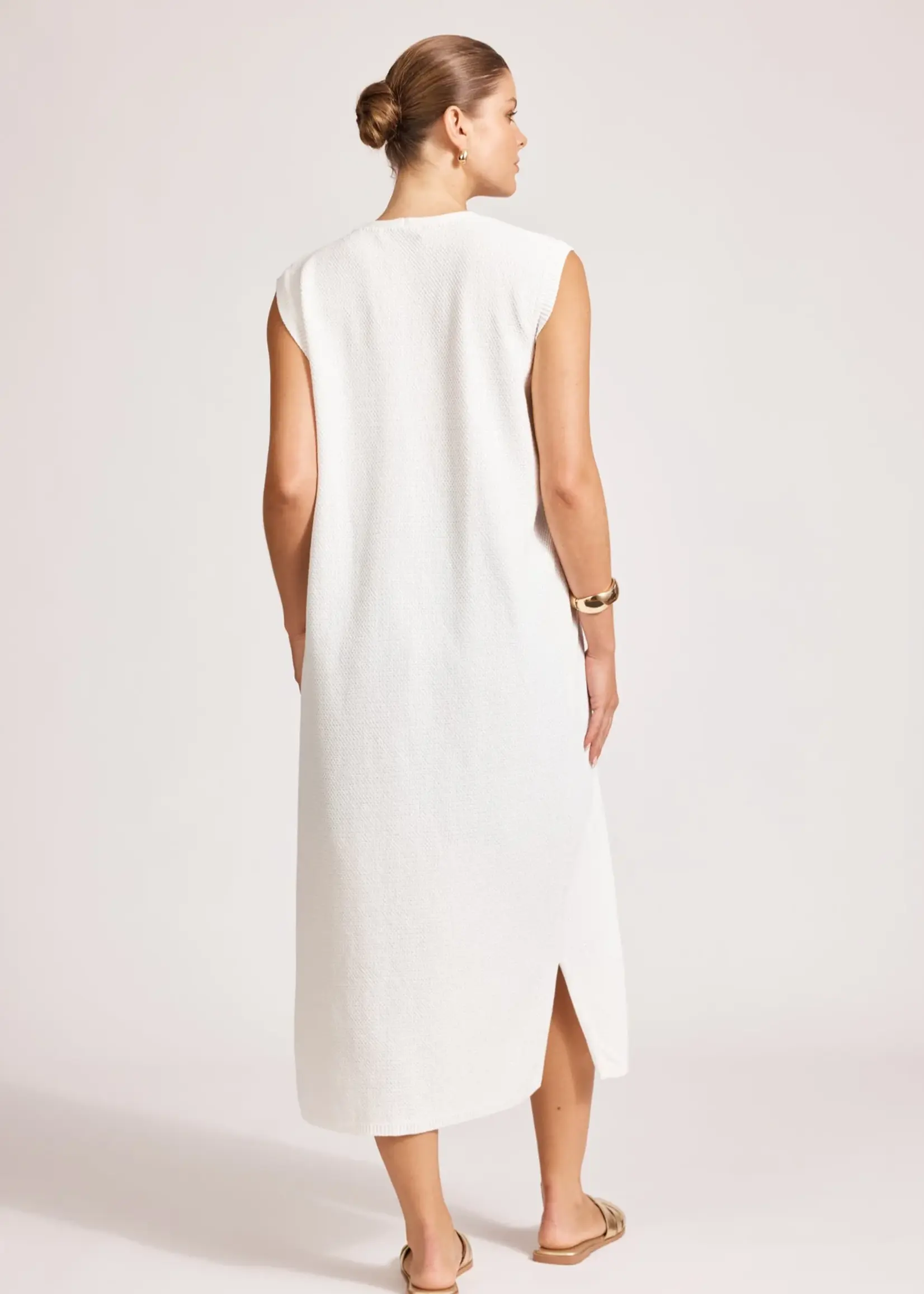 EB & Ive Artemis Knit Vest - White