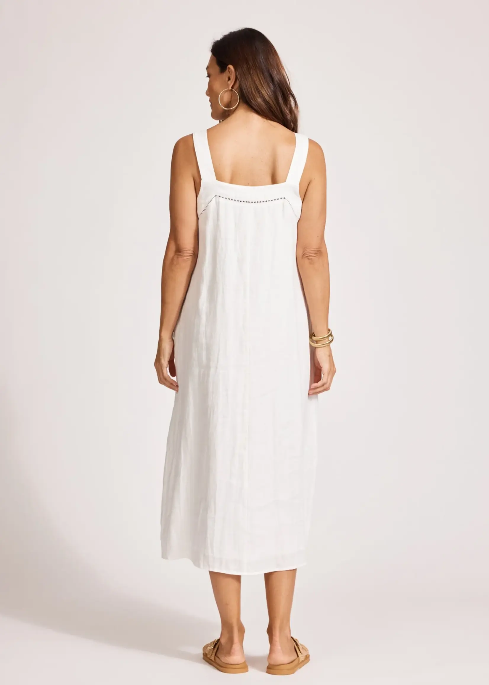 EB & Ive Miramar Tank Maxi Dress - White