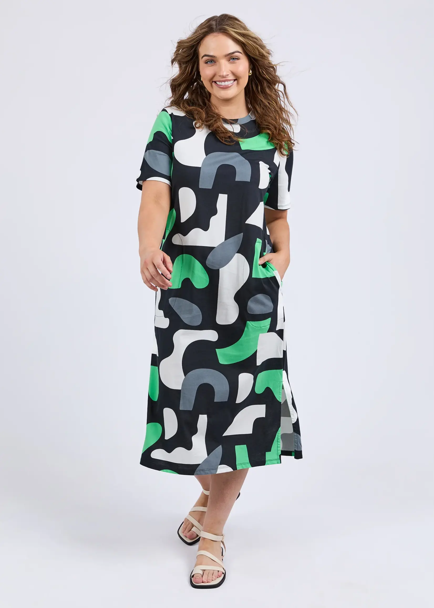 Stijl Dress - Charcoal