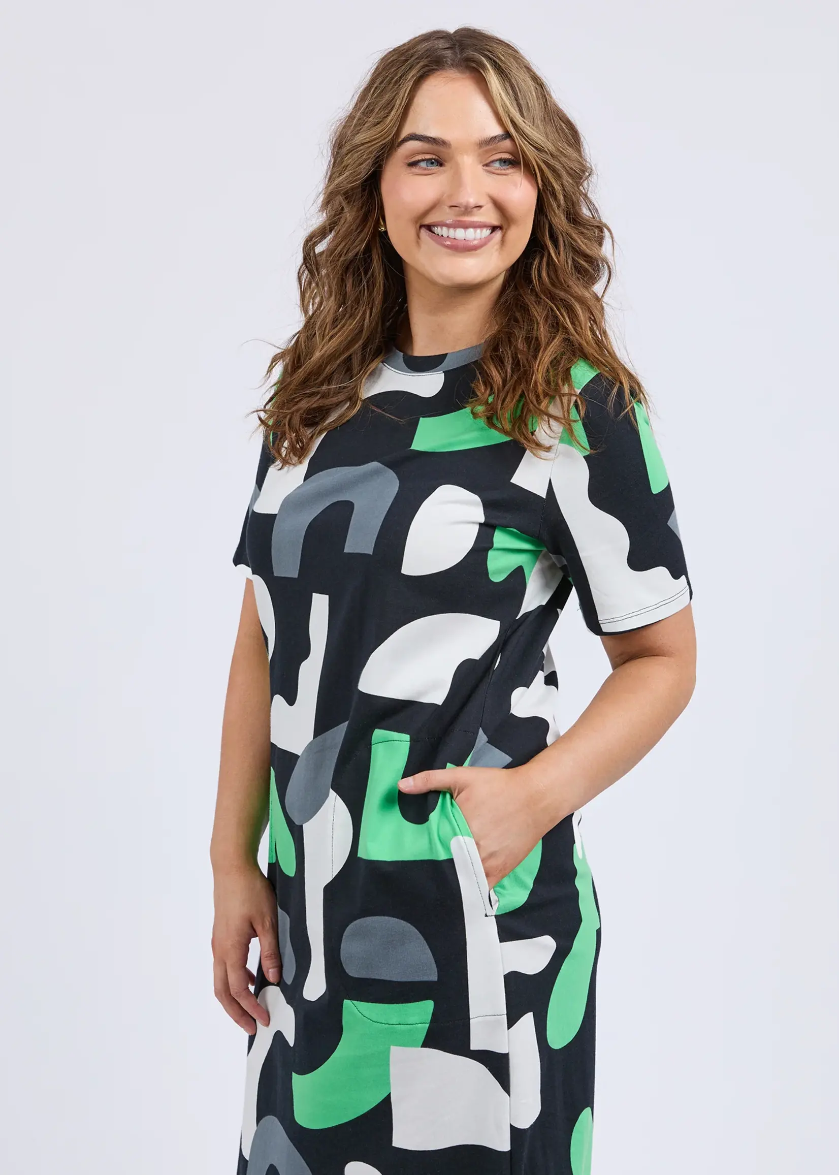 Stijl Dress - Charcoal