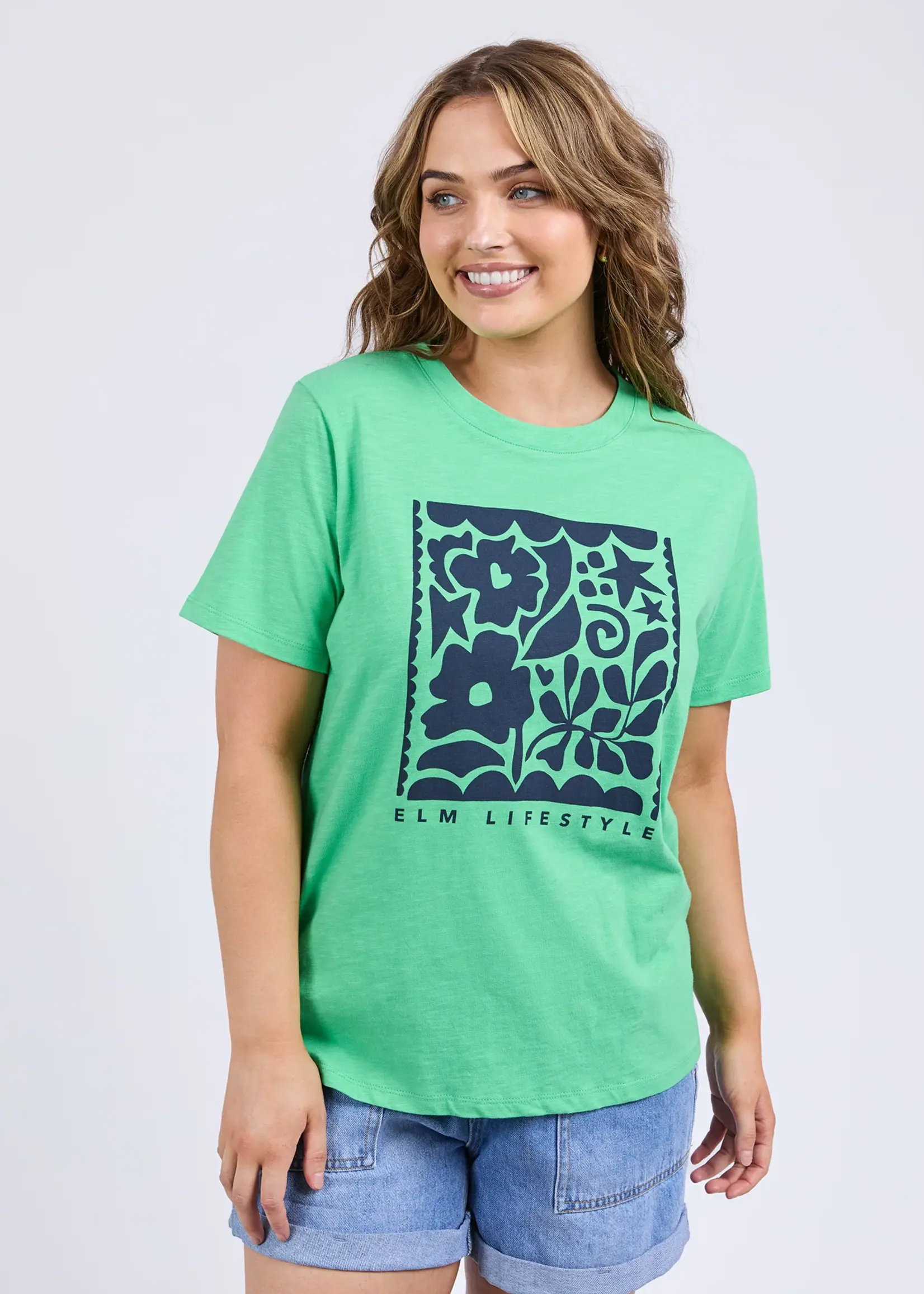 Winona Tee - Spring Green