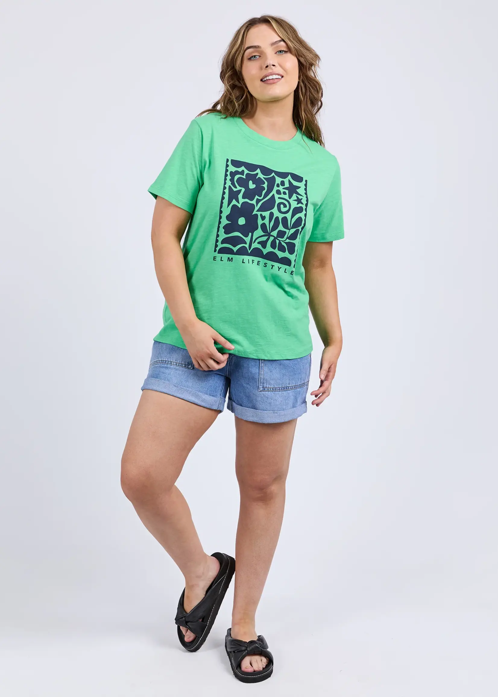 Winona Tee - Spring Green