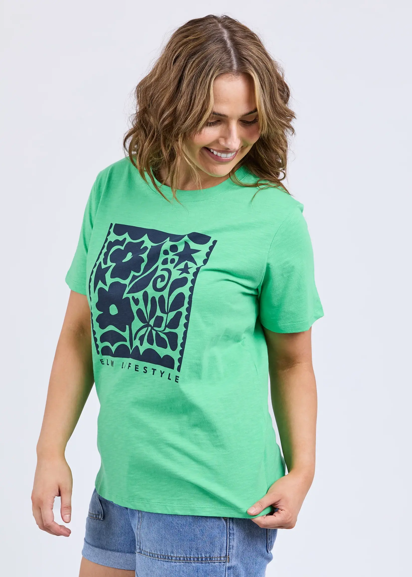 Winona Tee - Spring Green