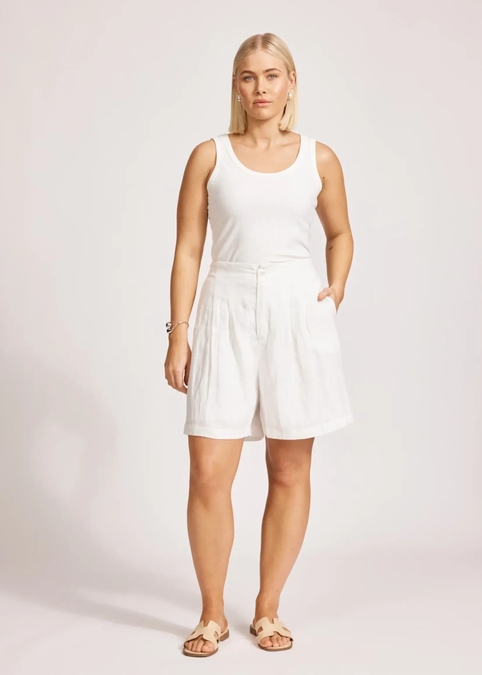 EB & Ive Miramar Short - White