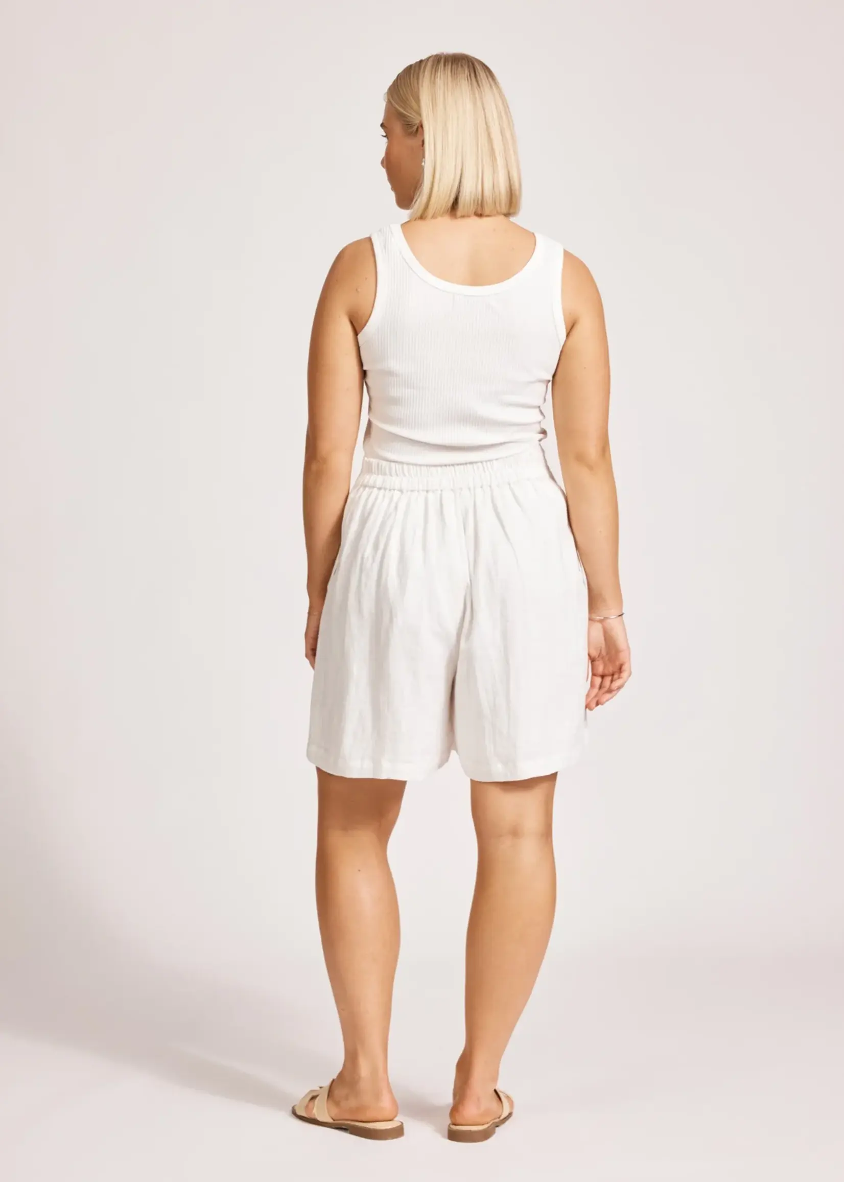EB & Ive Miramar Short - White