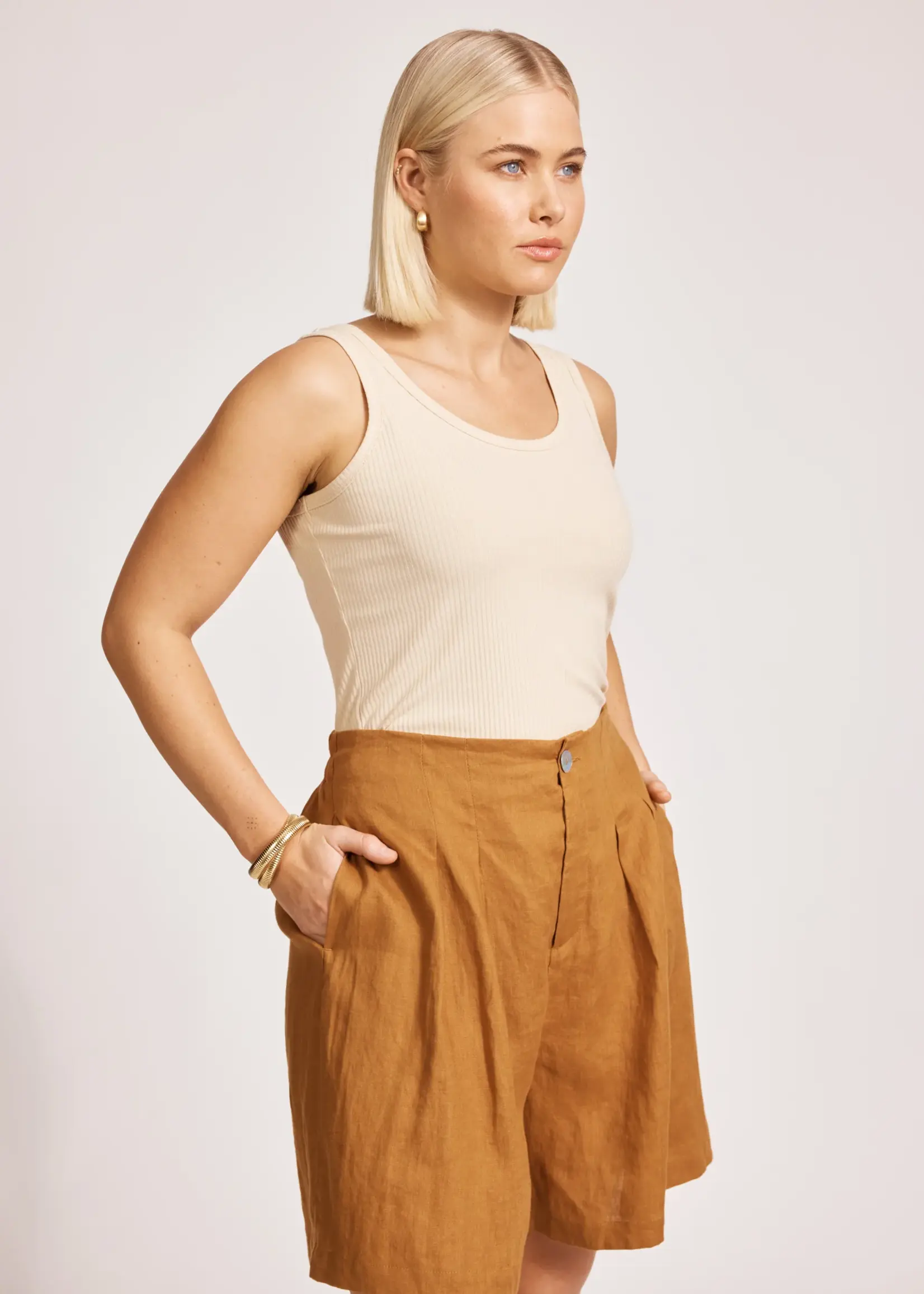 EB & Ive Miramar Short - Caramel