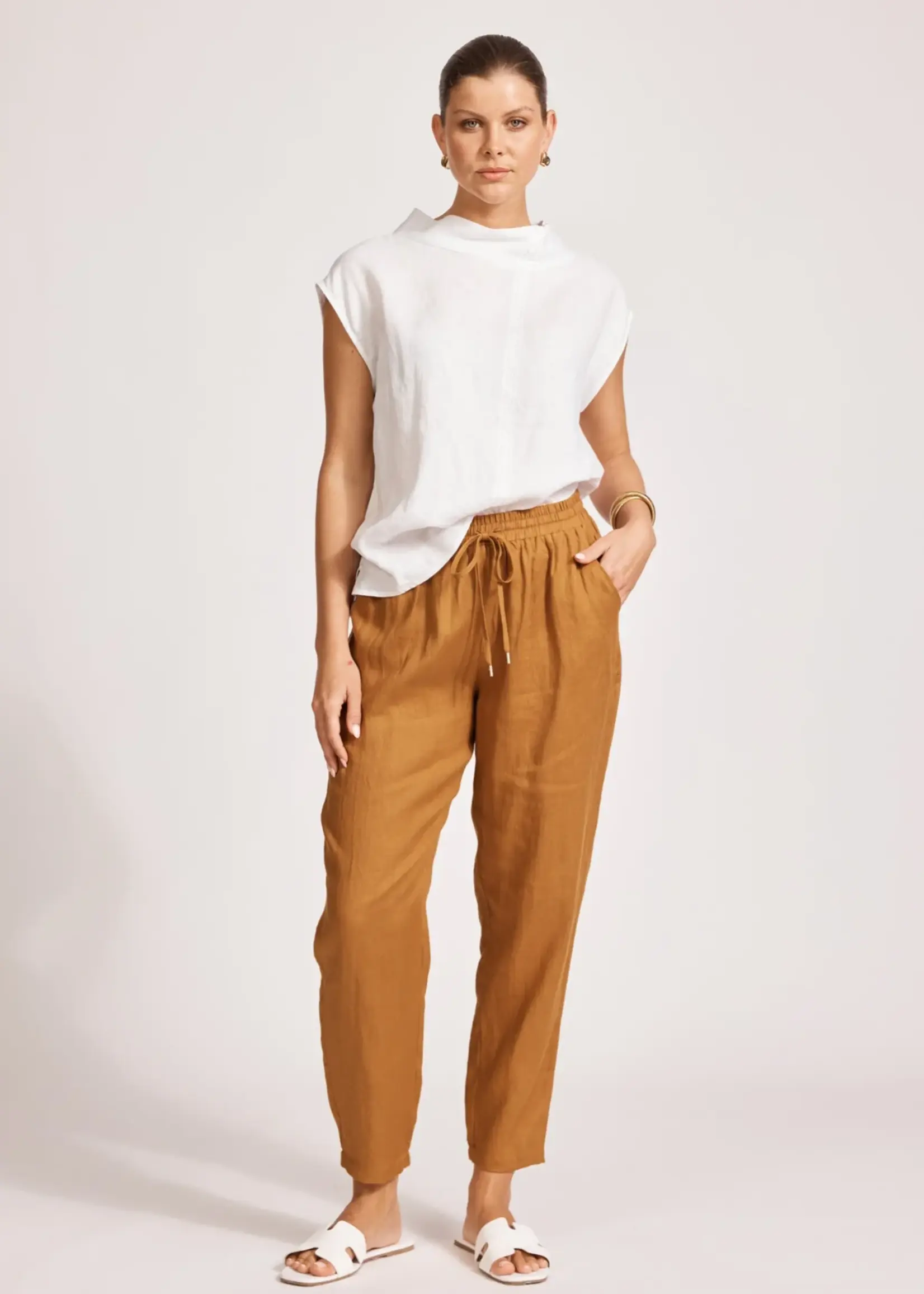 EB & Ive Miramar Pant - Caramel