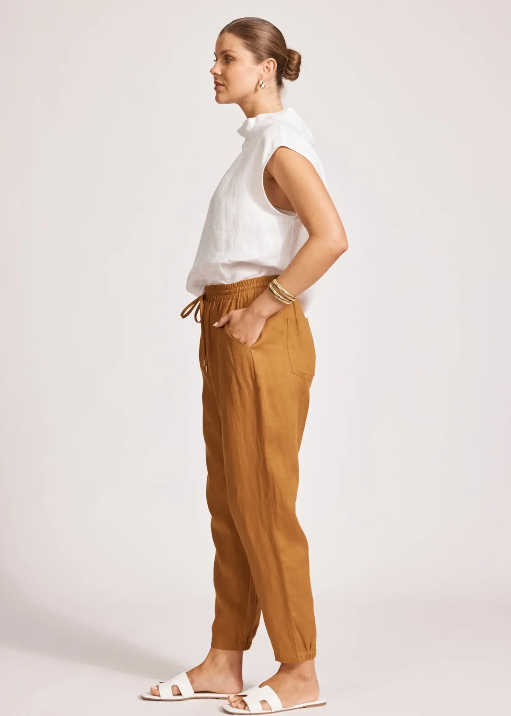 EB & Ive Miramar Pant - Caramel