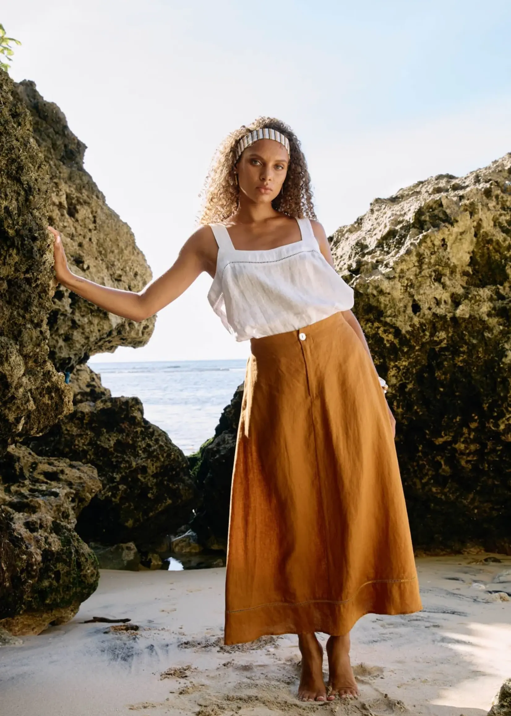 EB & Ive Miramar Tank - White