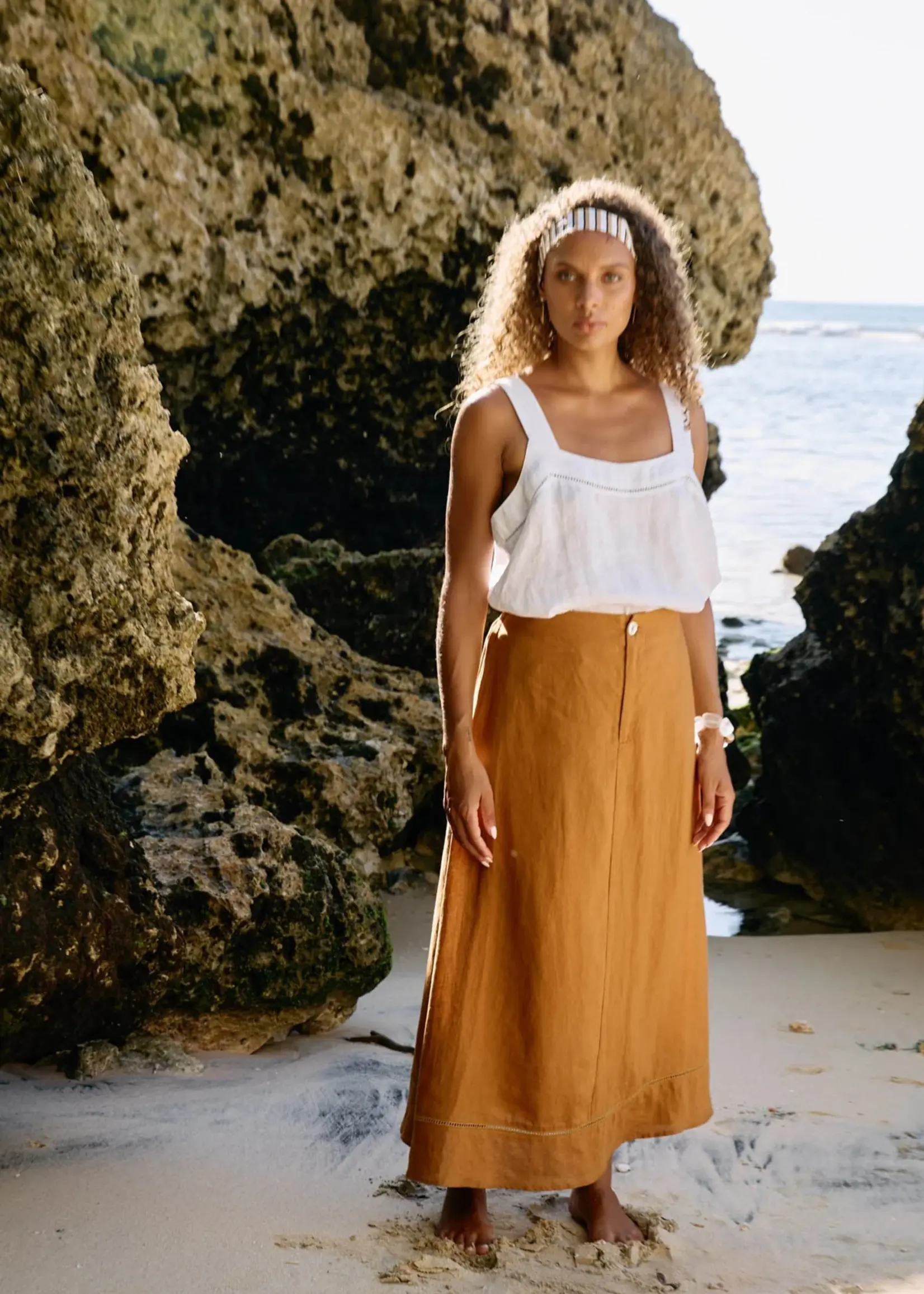 EB & Ive Miramar Tank - White