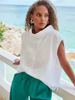 EB & Ive Miramar Top - White