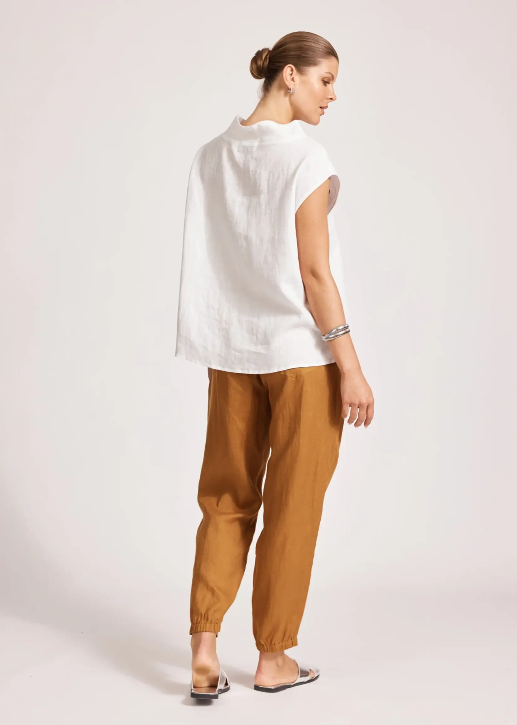 EB & Ive Miramar Top - White