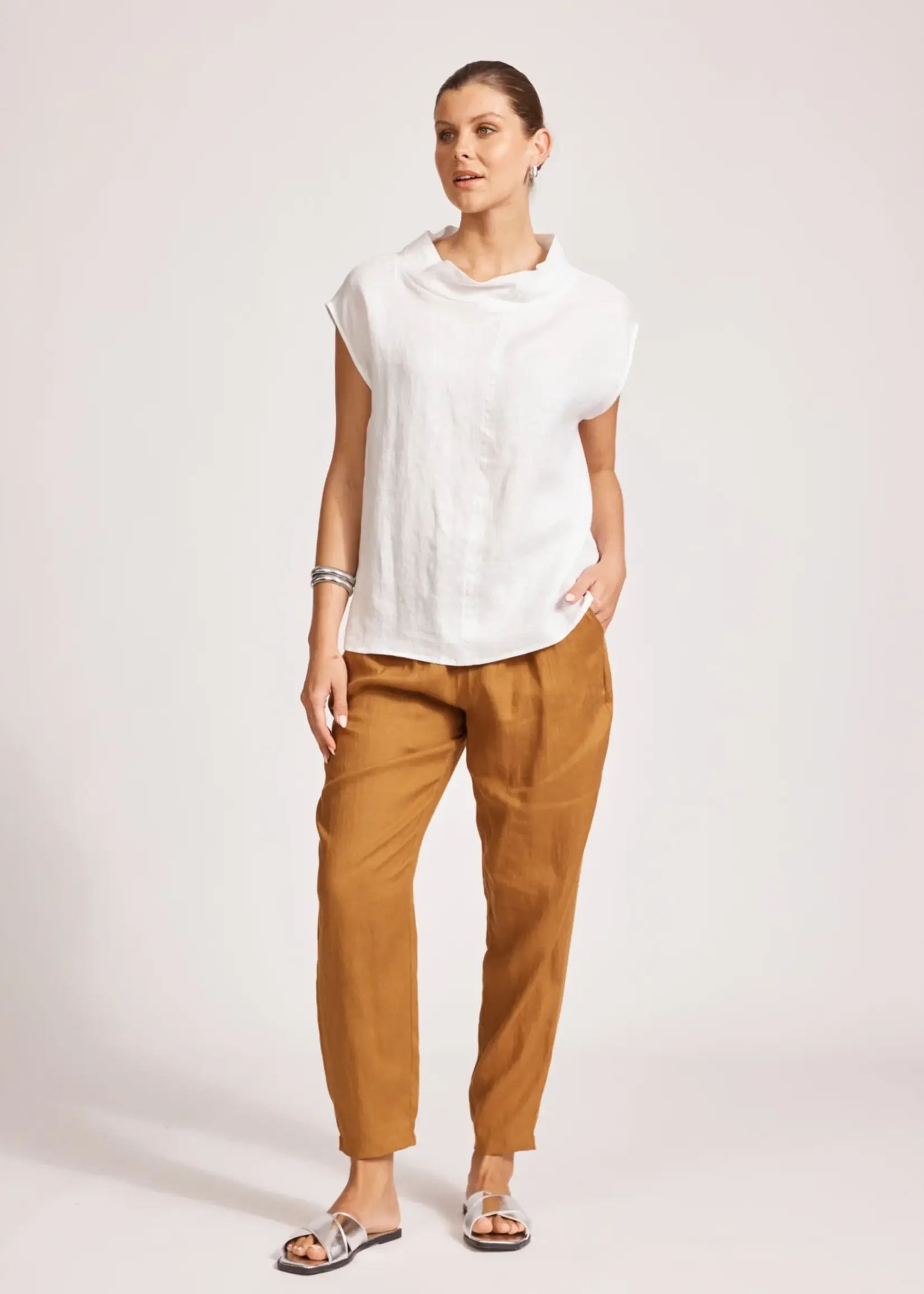 EB & Ive Miramar Top - White