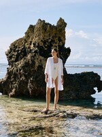 EB & Ive Miramar Shirt Dress - White