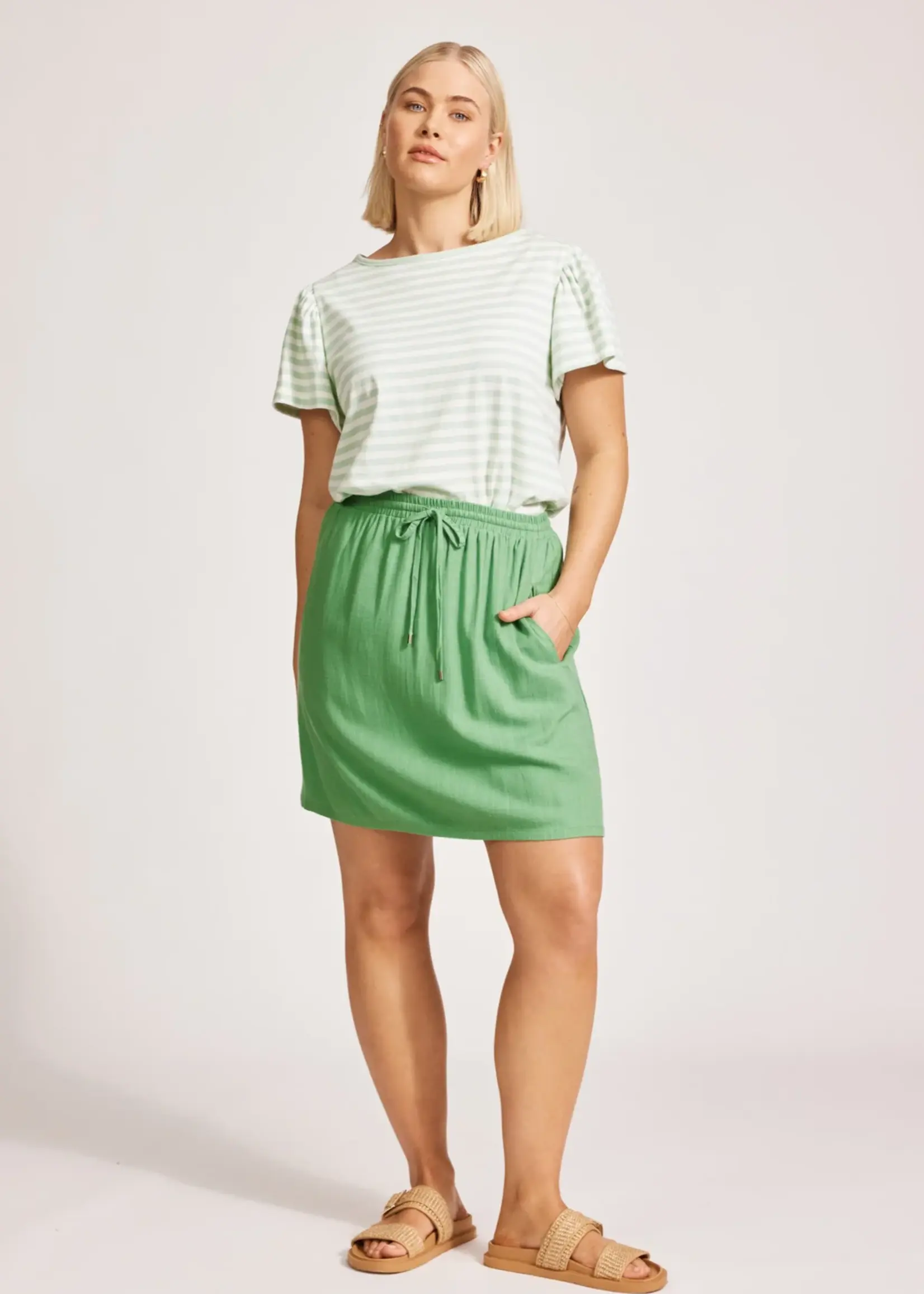 EB & Ive Alesia Skirt - Jade
